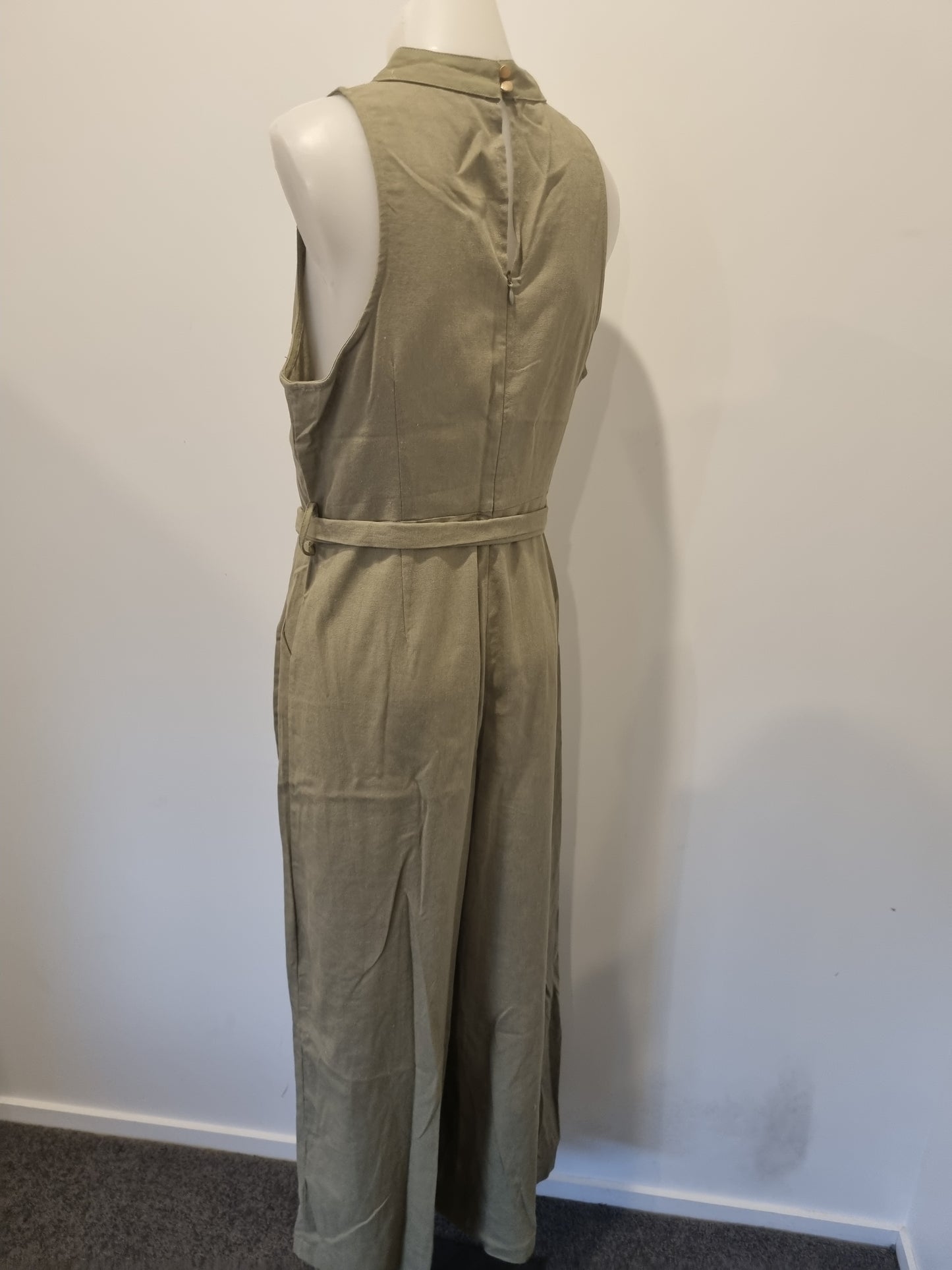 White Closet Jumpsuit -Size 12