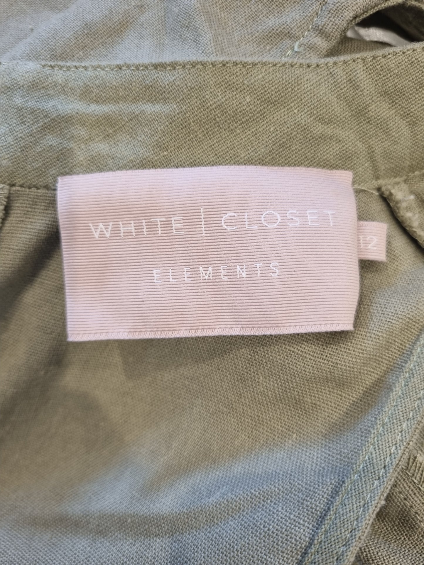 White Closet Jumpsuit -Size 12