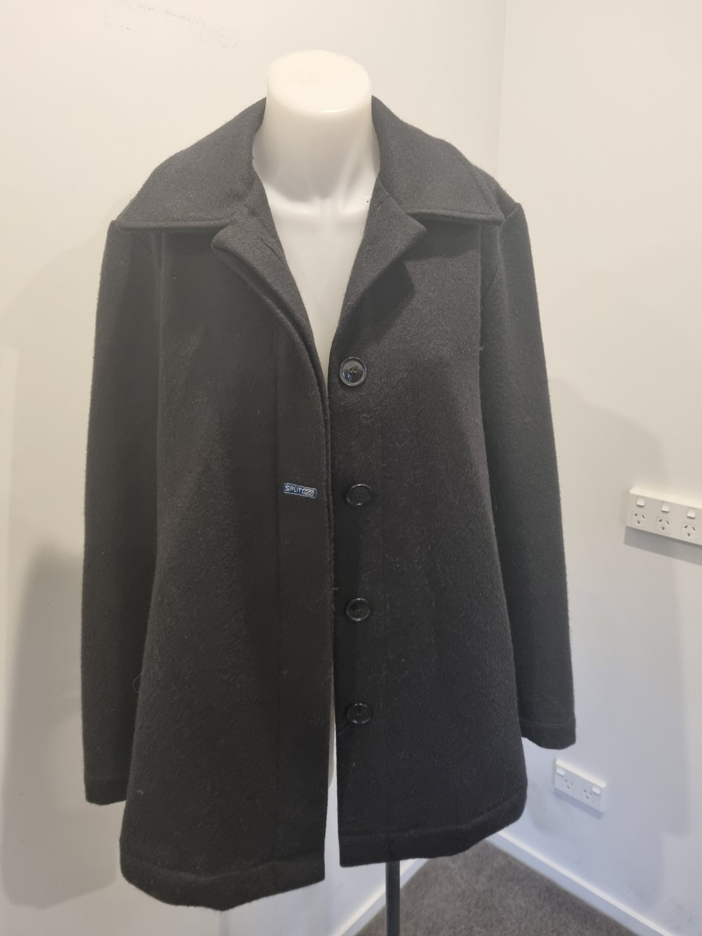 Split Wool Jacket - Size M