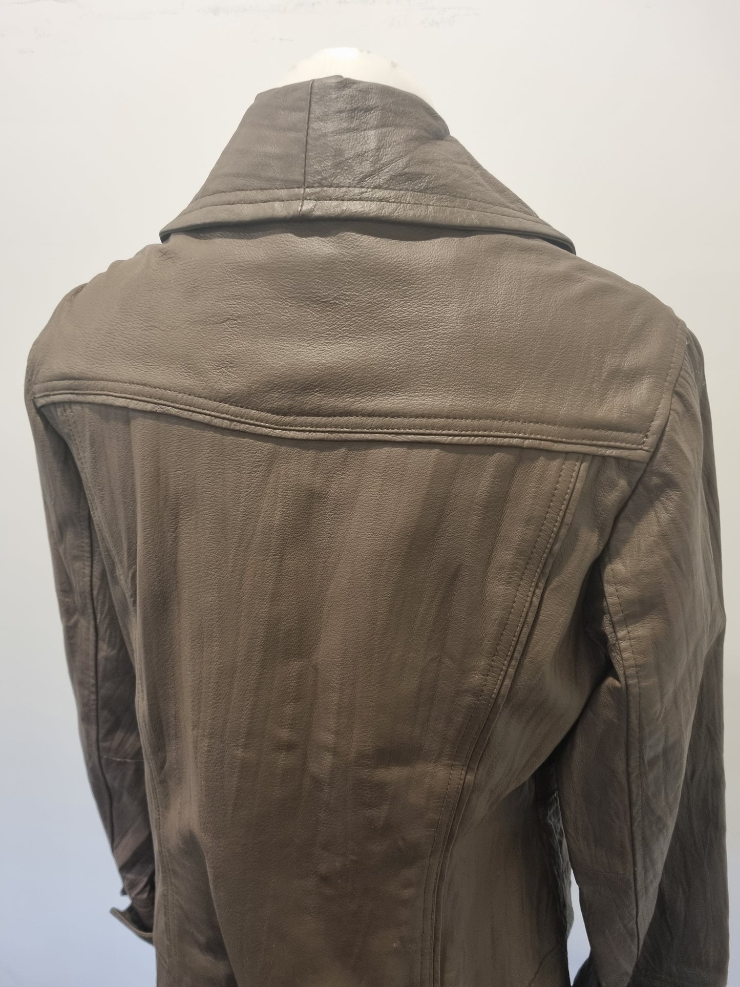 Grace Hill Leather Jacket - Size 12