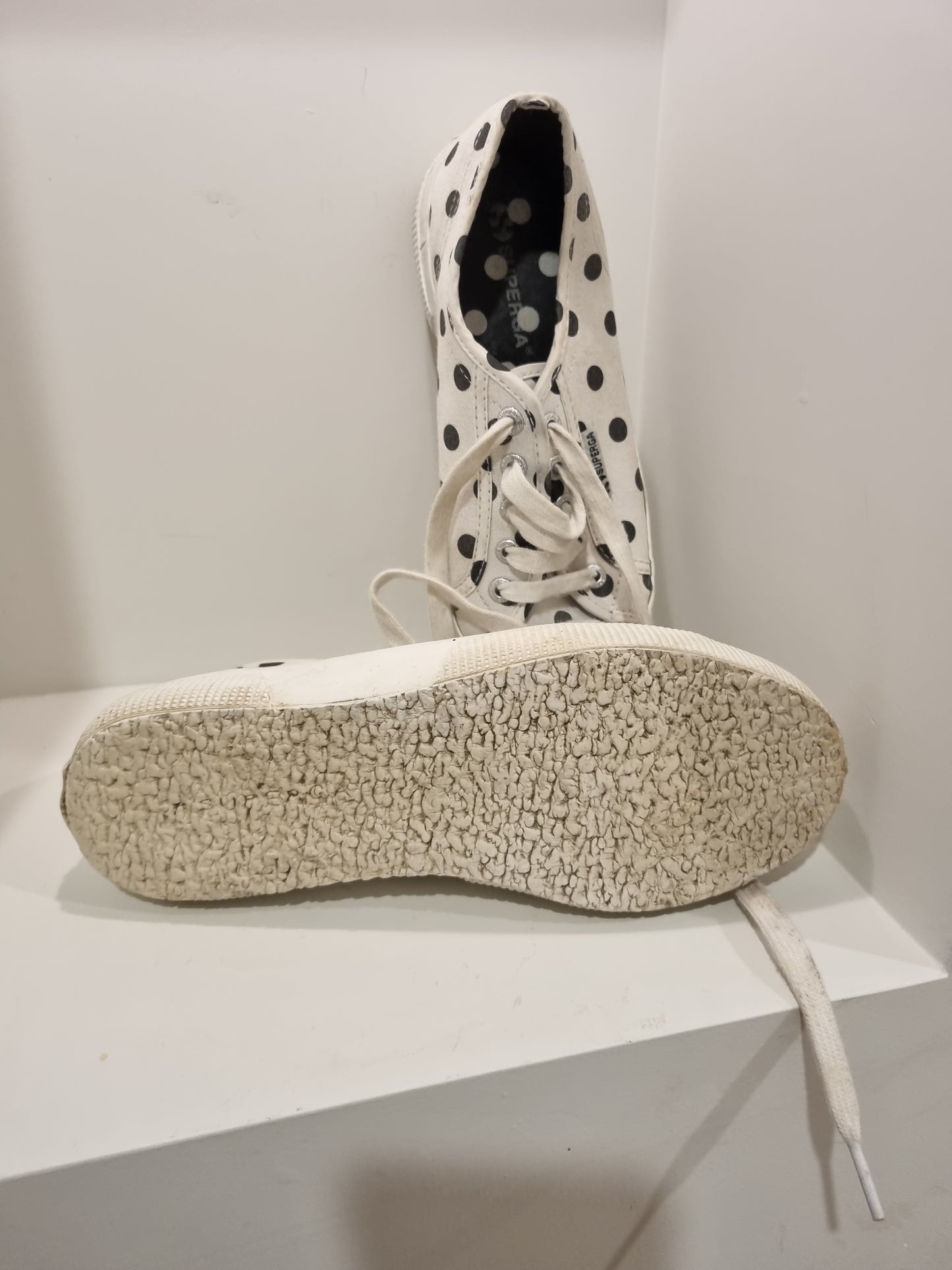 Superga Polka Dot Sneakers - Size 38