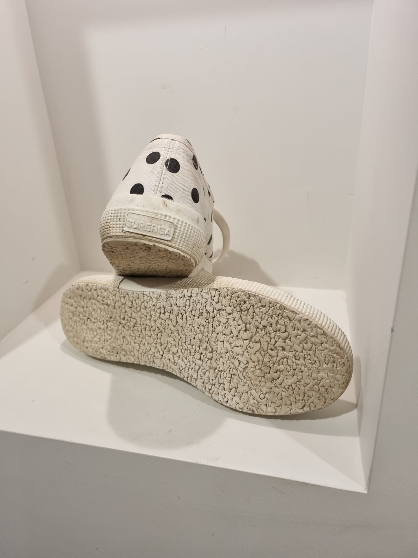 Superga Polka Dot Sneakers - Size 38