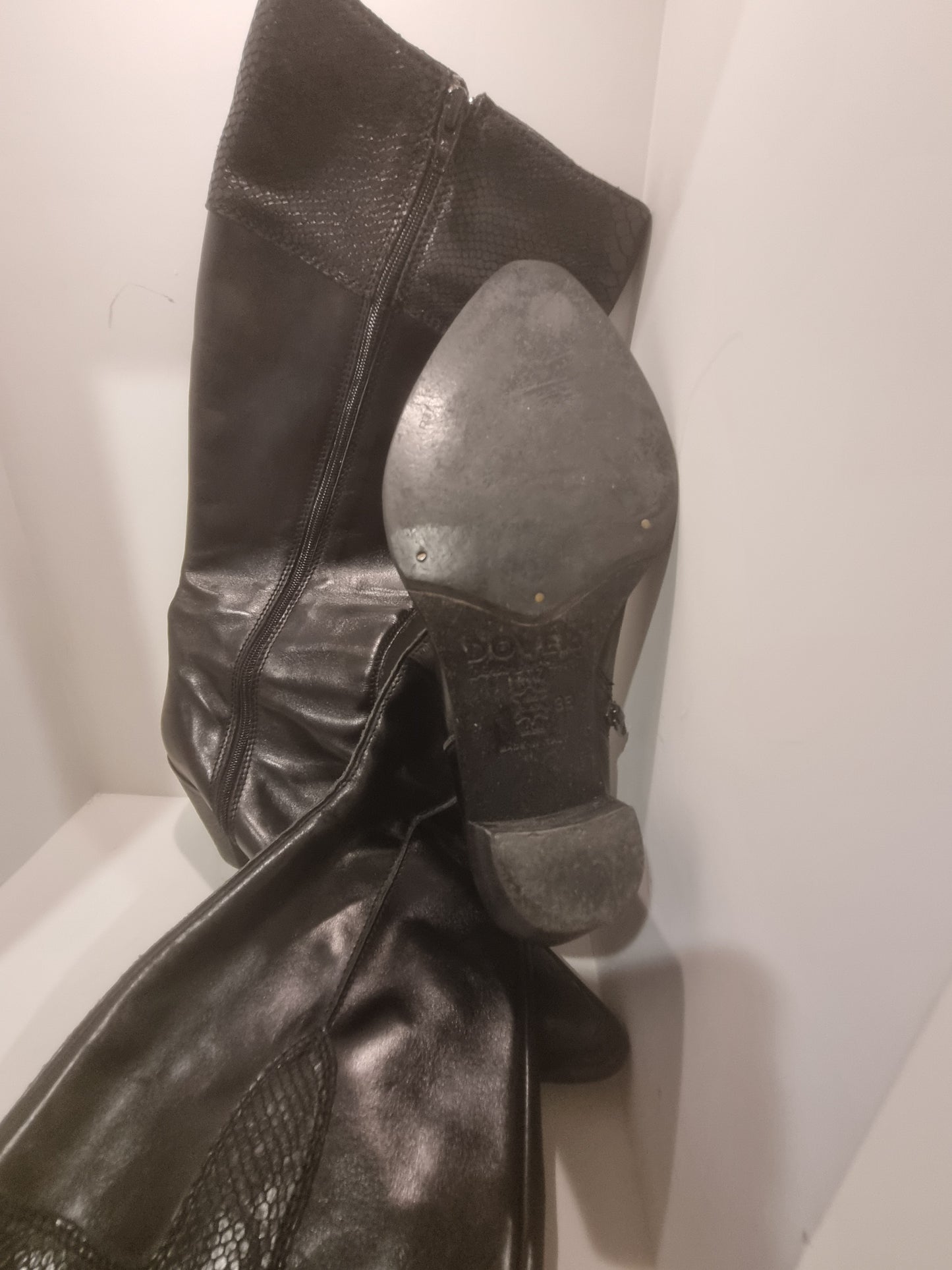 Dover Knee High Boots - Size 38