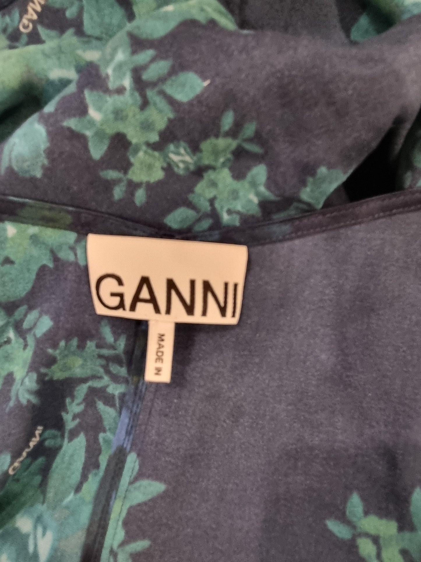 Ganni Sleeveless Singlet - Size 38 (Size 12/14)