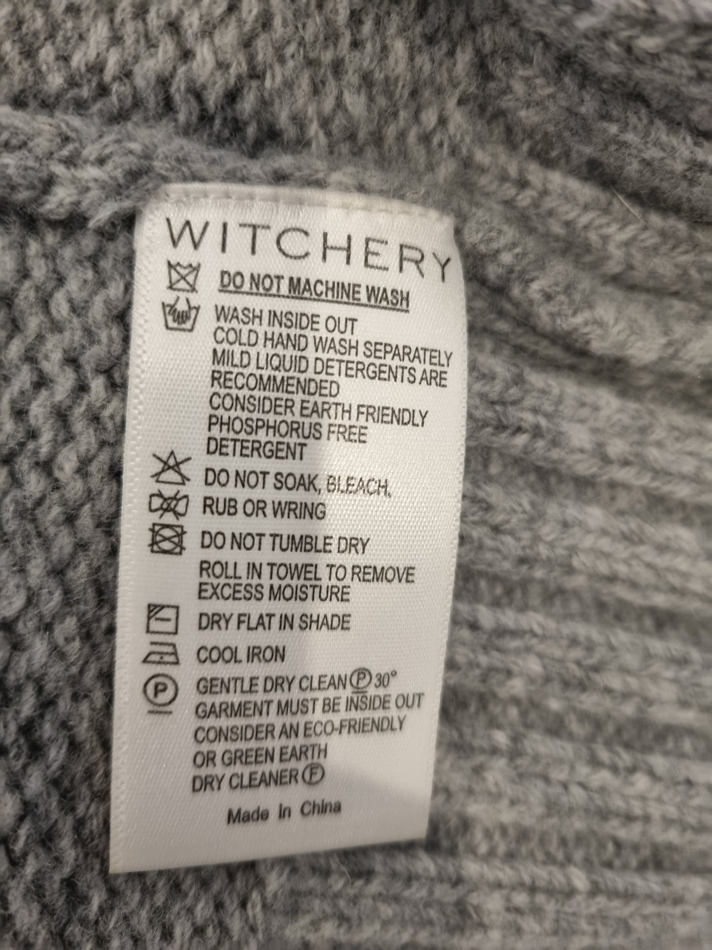 Witchery Wool Jumper - Size L