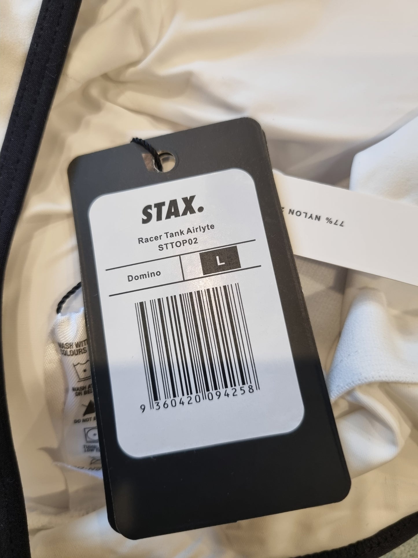 Stax Racer Tank - Size L