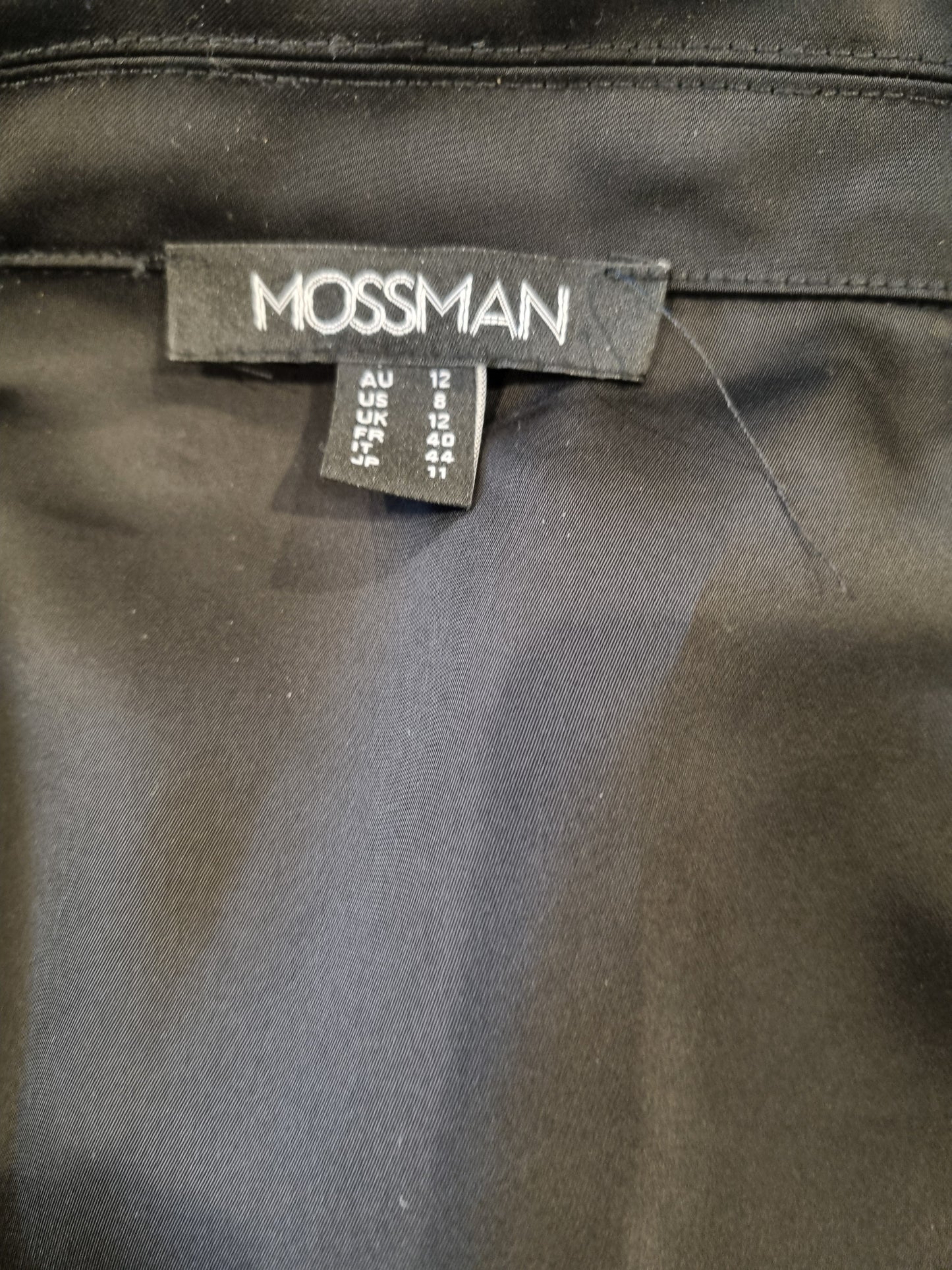 Mossman One Button Shirt - Size 12