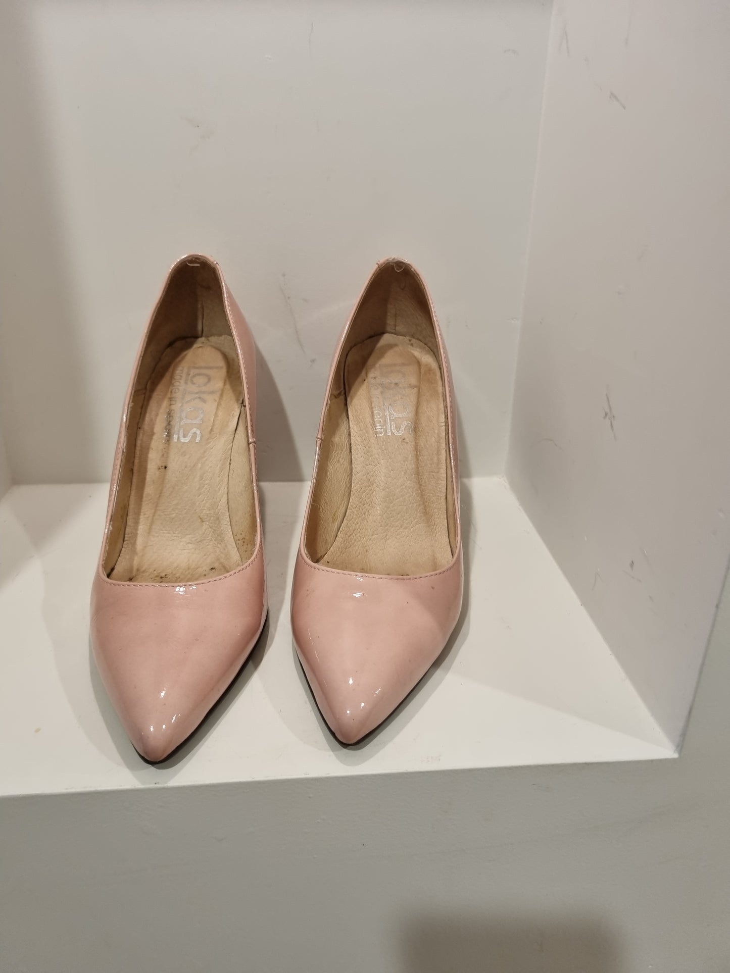 Lokas Patent Heels - Size 38