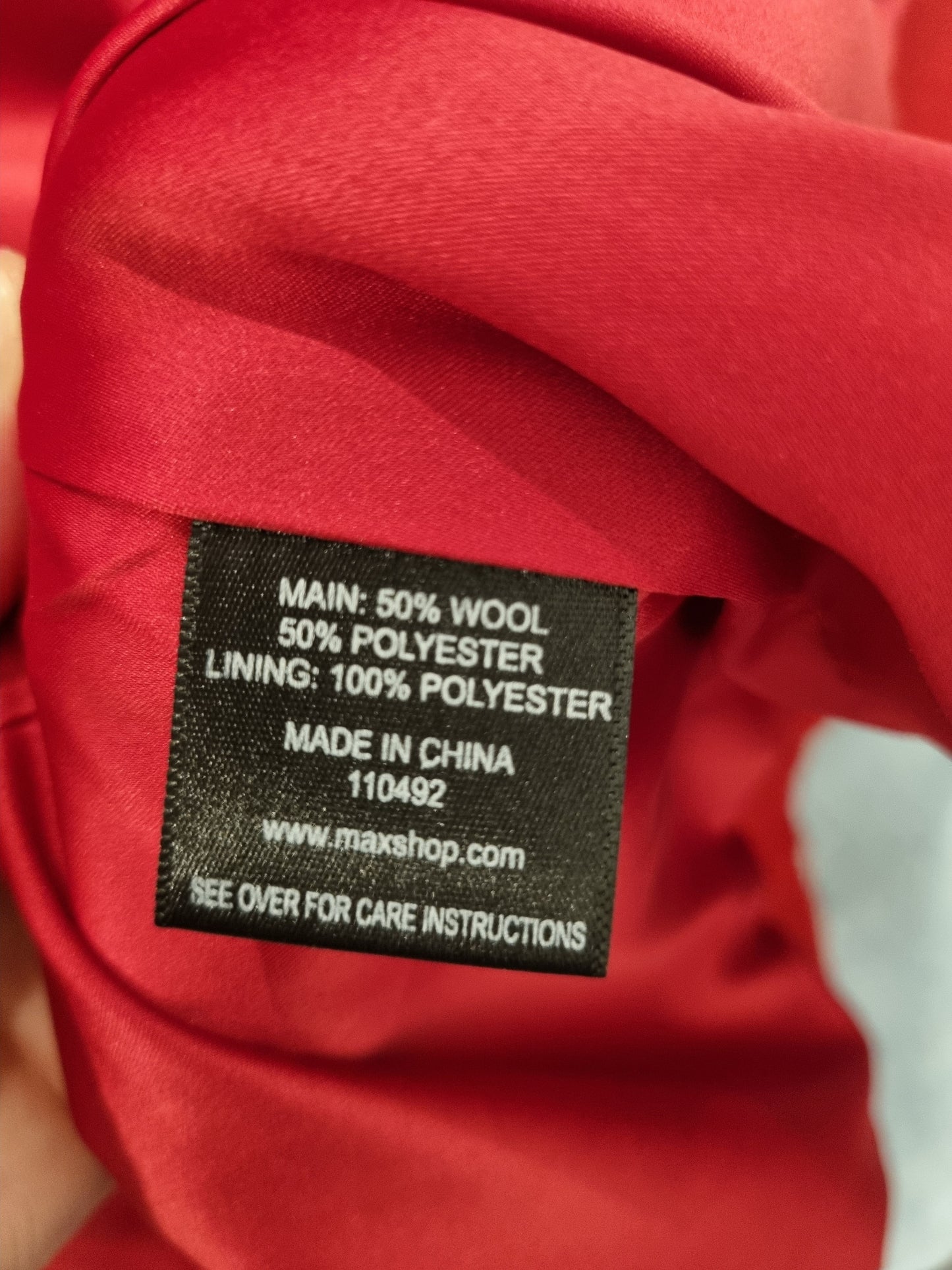 Max Jacket - Size 14