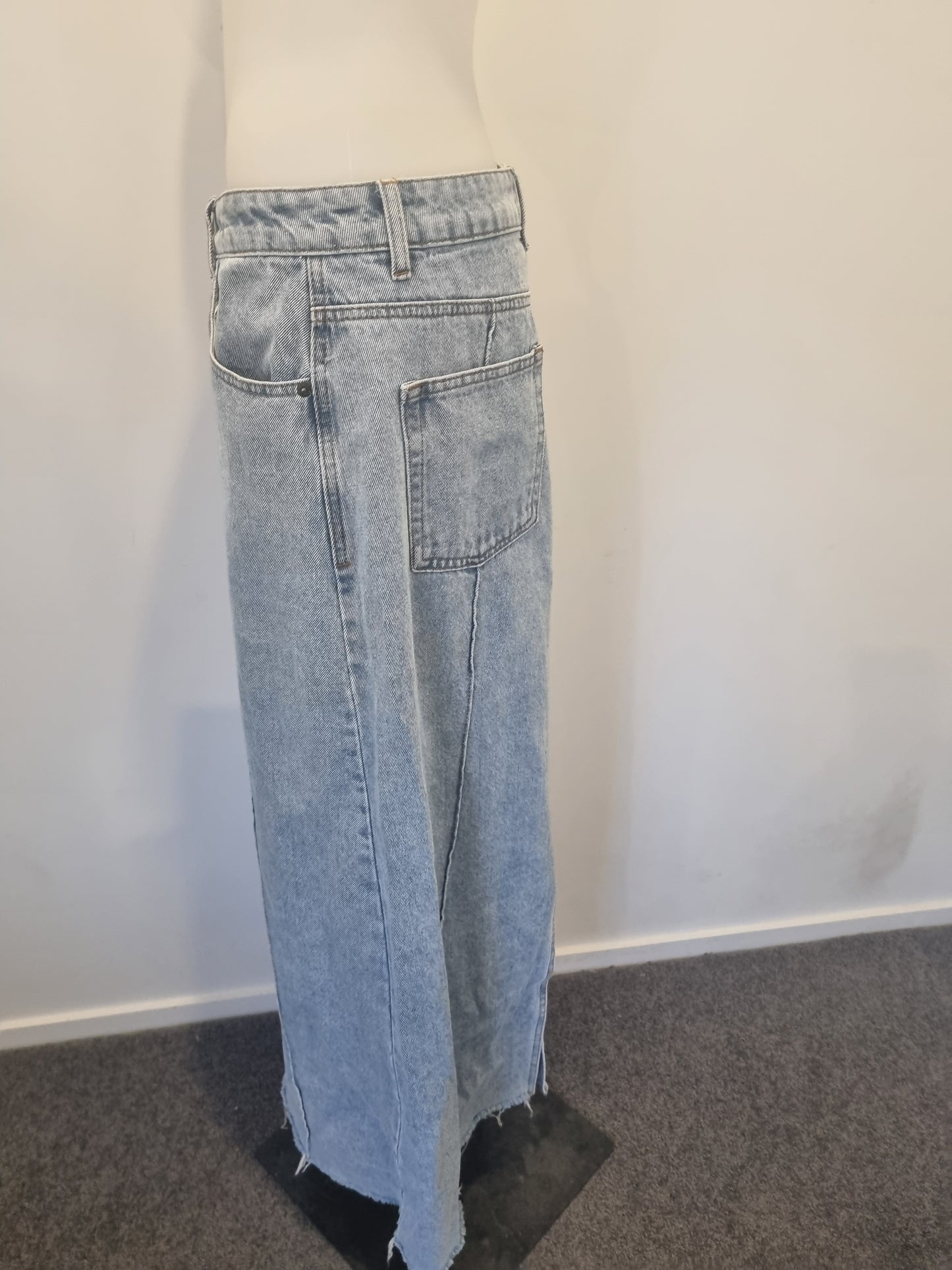 Dissh Maxi Denim Skirt - Size 10