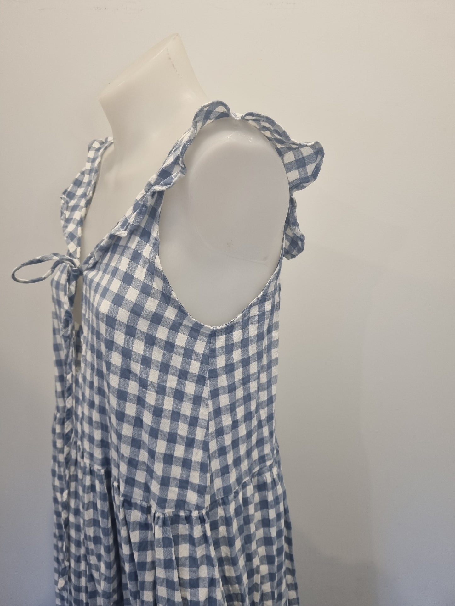 Caitlin Crisp Linen / Cotton Dress - Size8