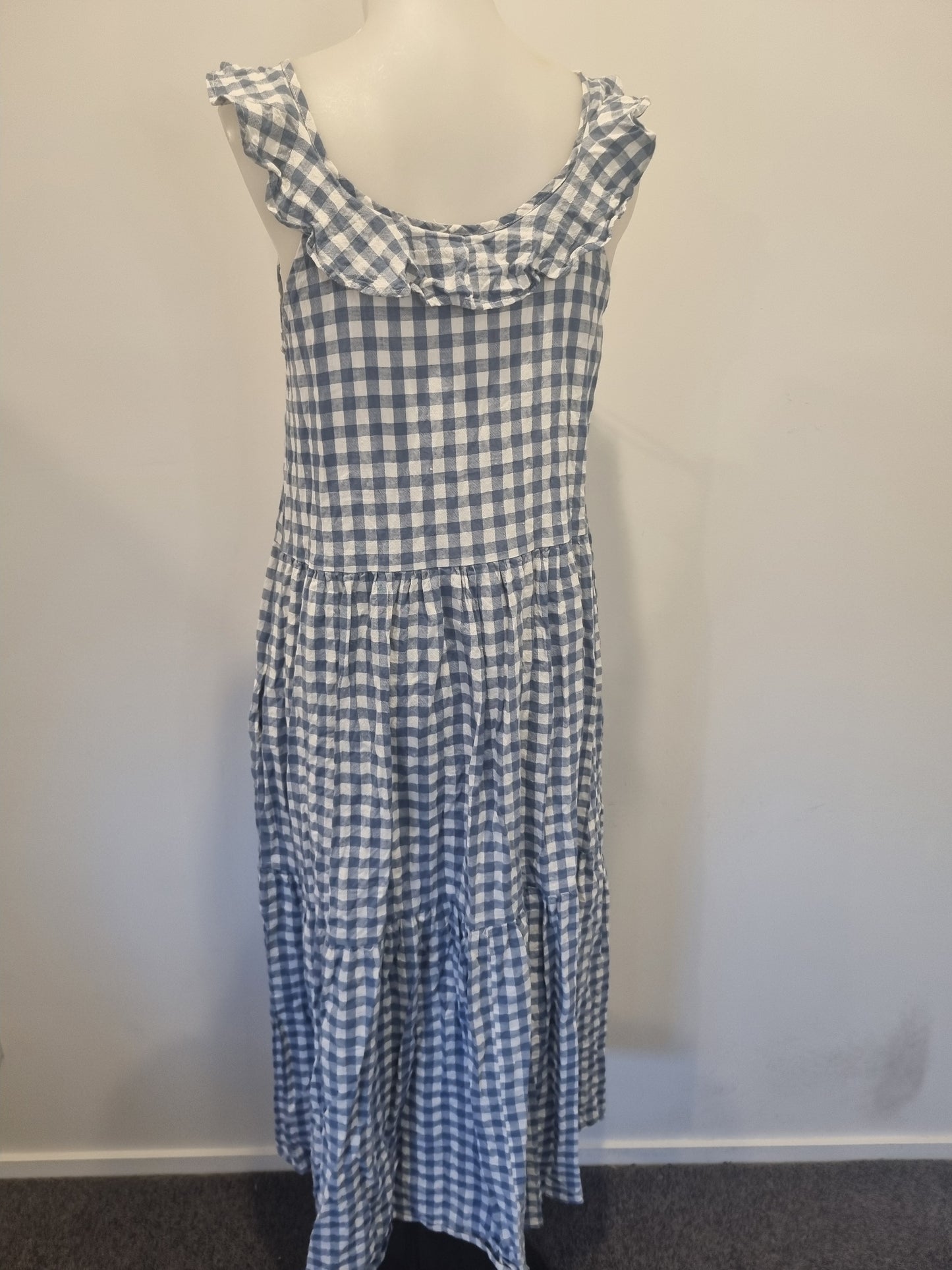 Caitlin Crisp Linen / Cotton Dress - Size8