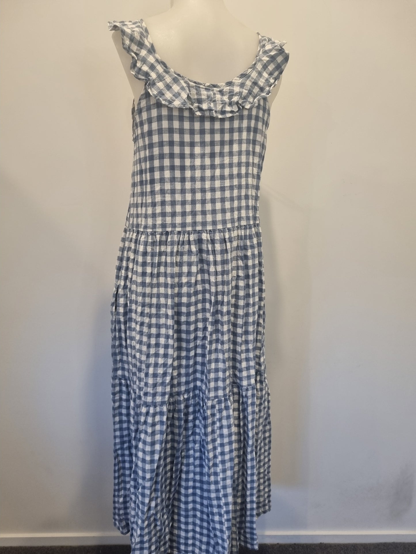 Caitlin Crisp Linen / Cotton Dress - Size8