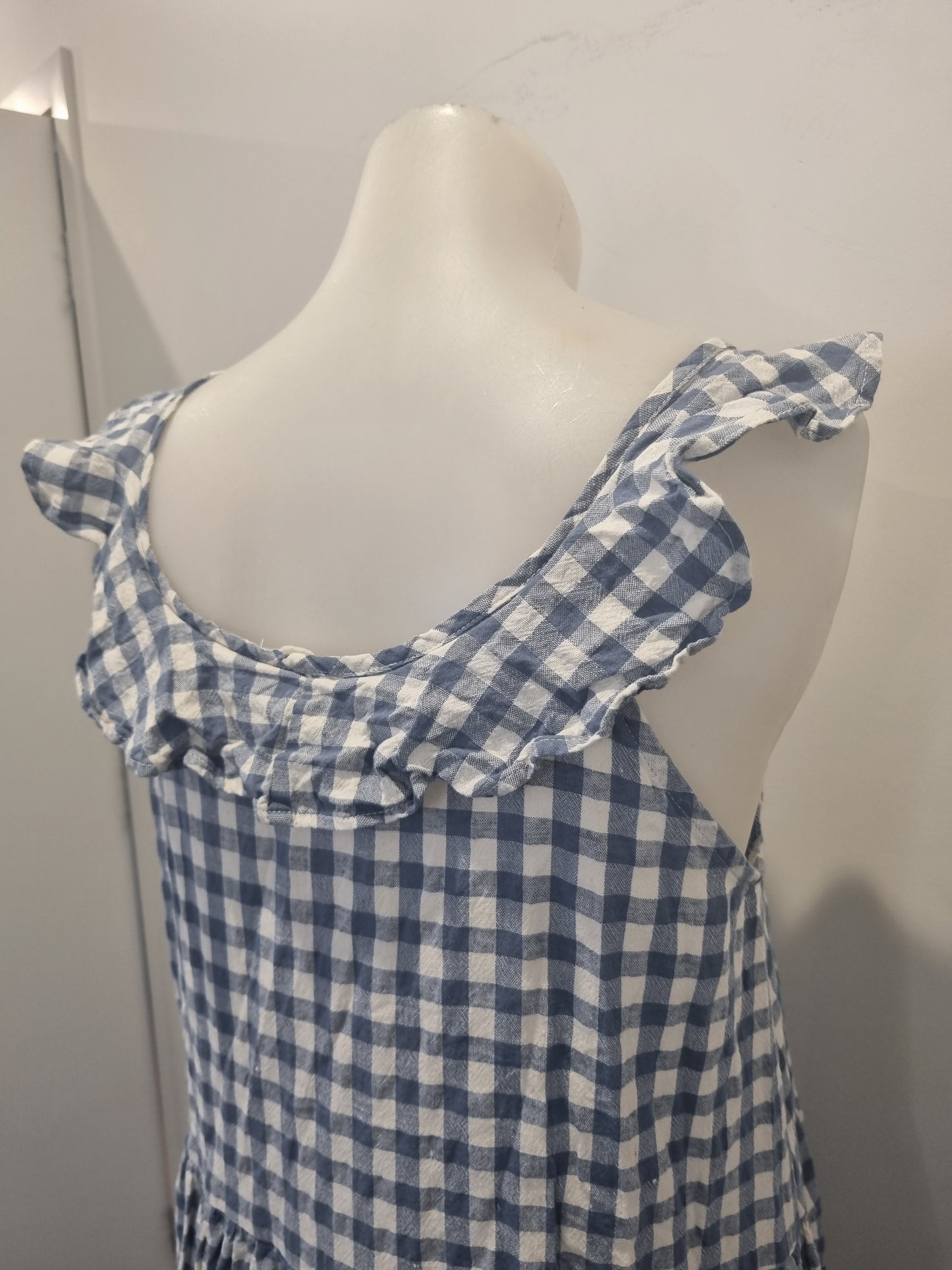 Caitlin Crisp Linen / Cotton Dress - Size8