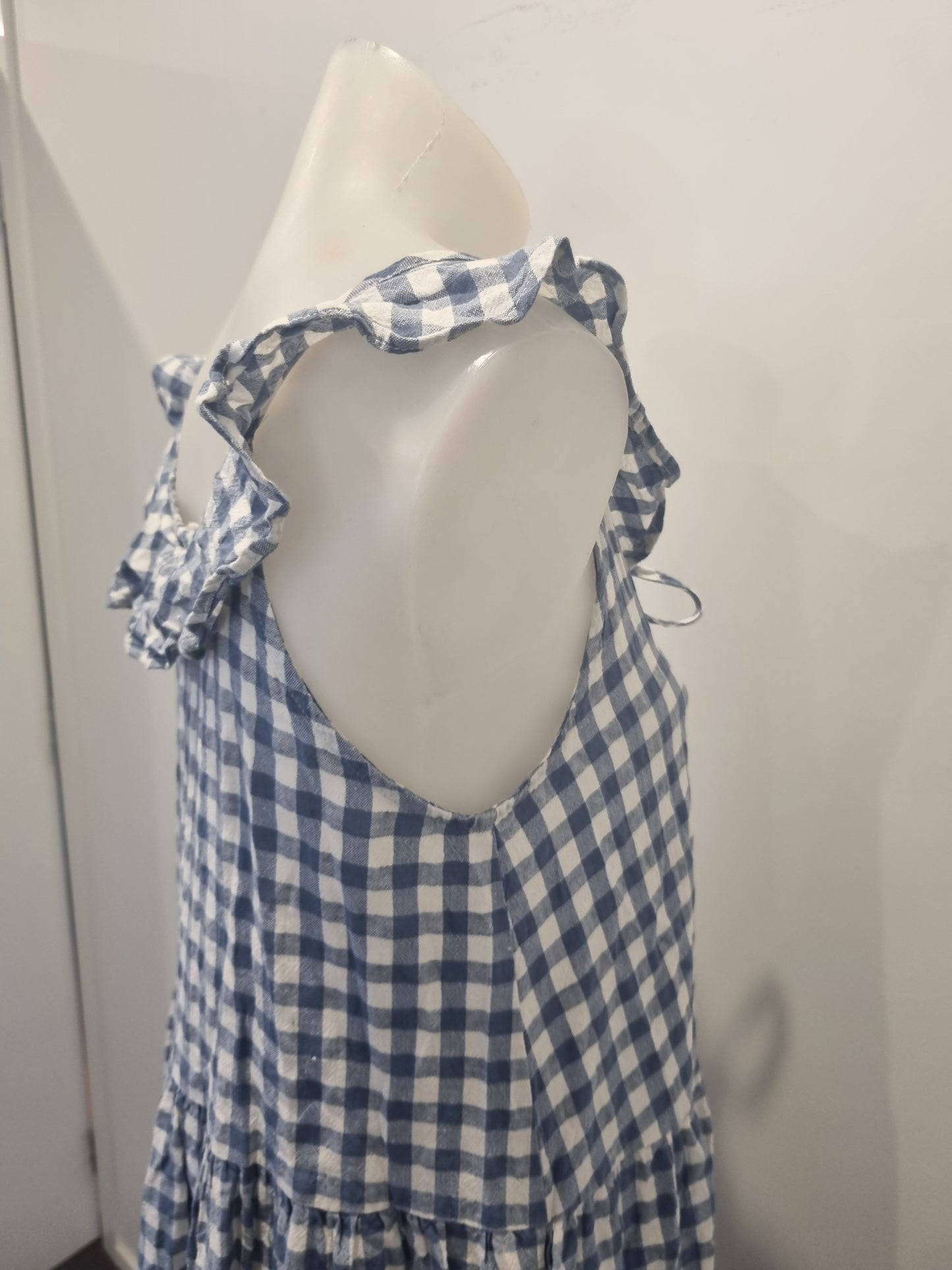 Caitlin Crisp Linen / Cotton Dress - Size8
