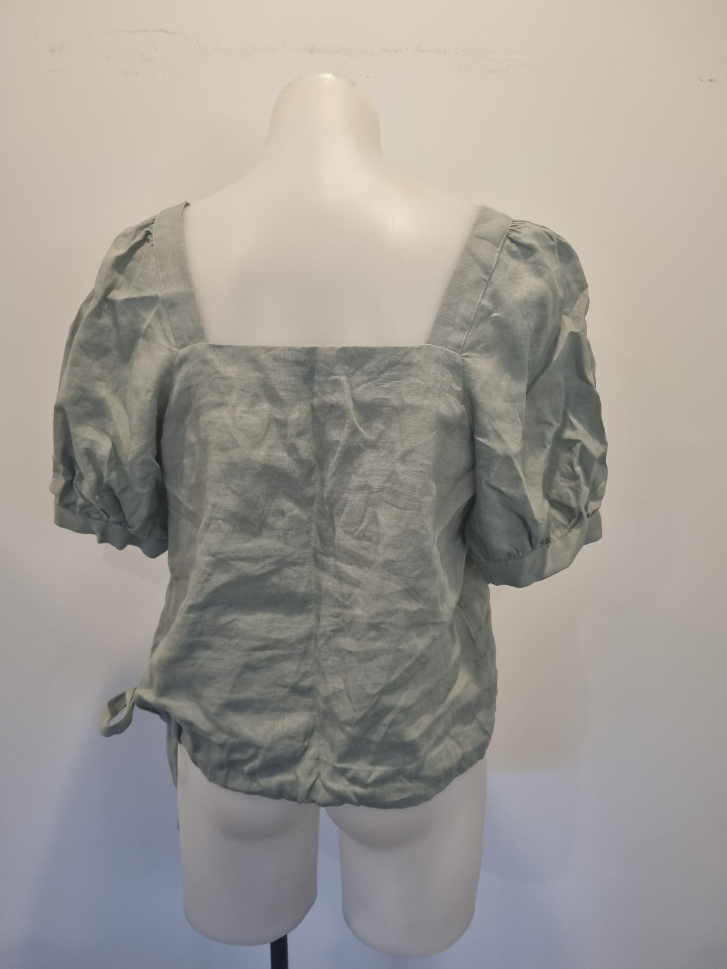 Among the Brave Linen Top - Size 8