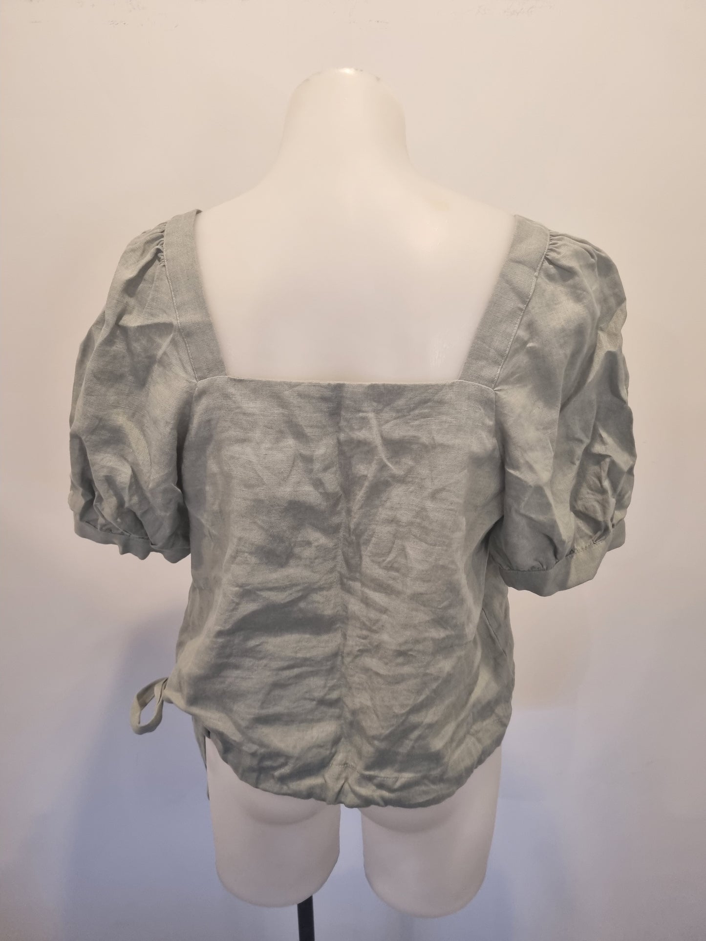 Among the Brave Linen Top - Size 8
