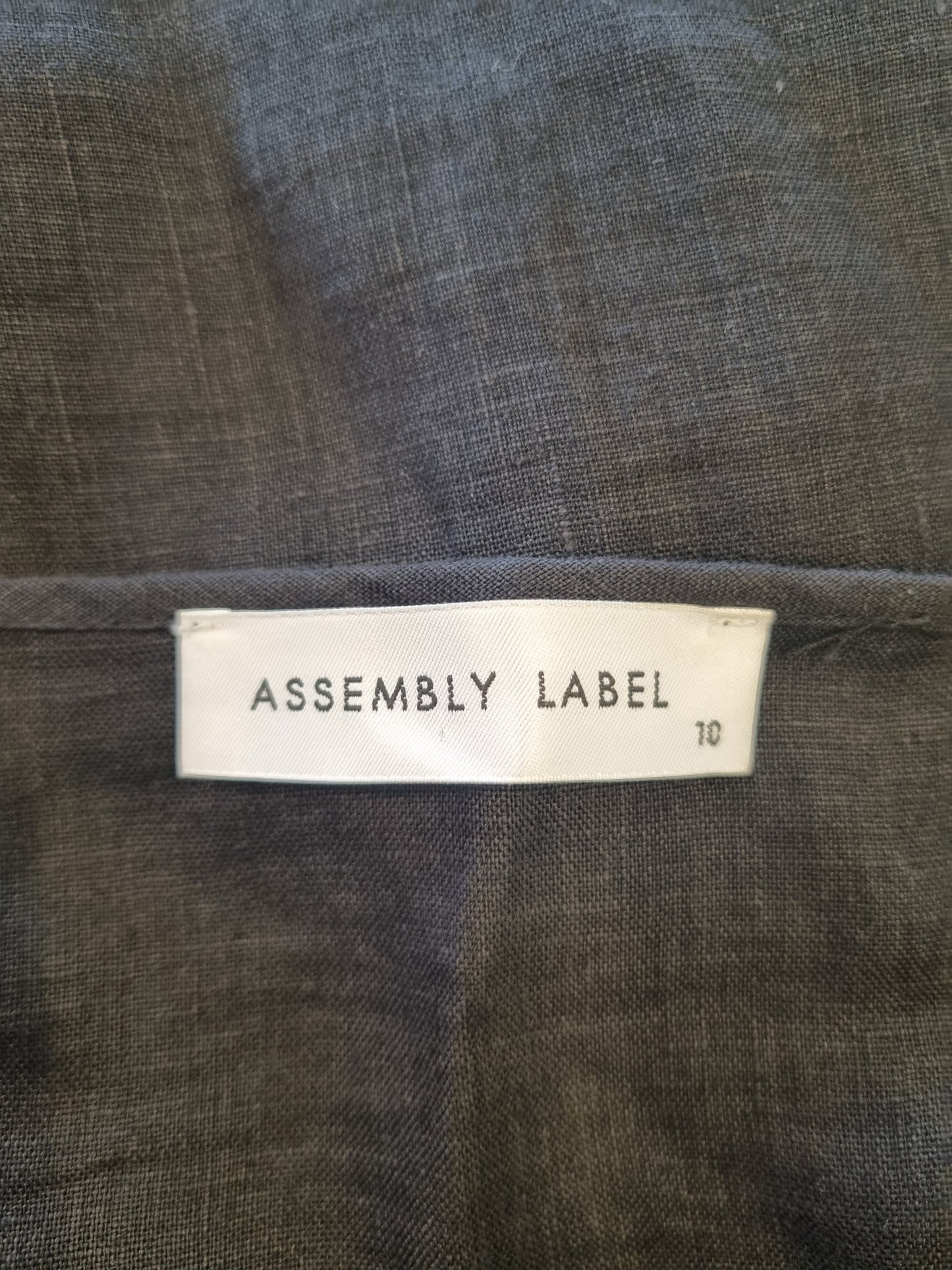 Assembly Label Linen Shift Dress - SIze 10