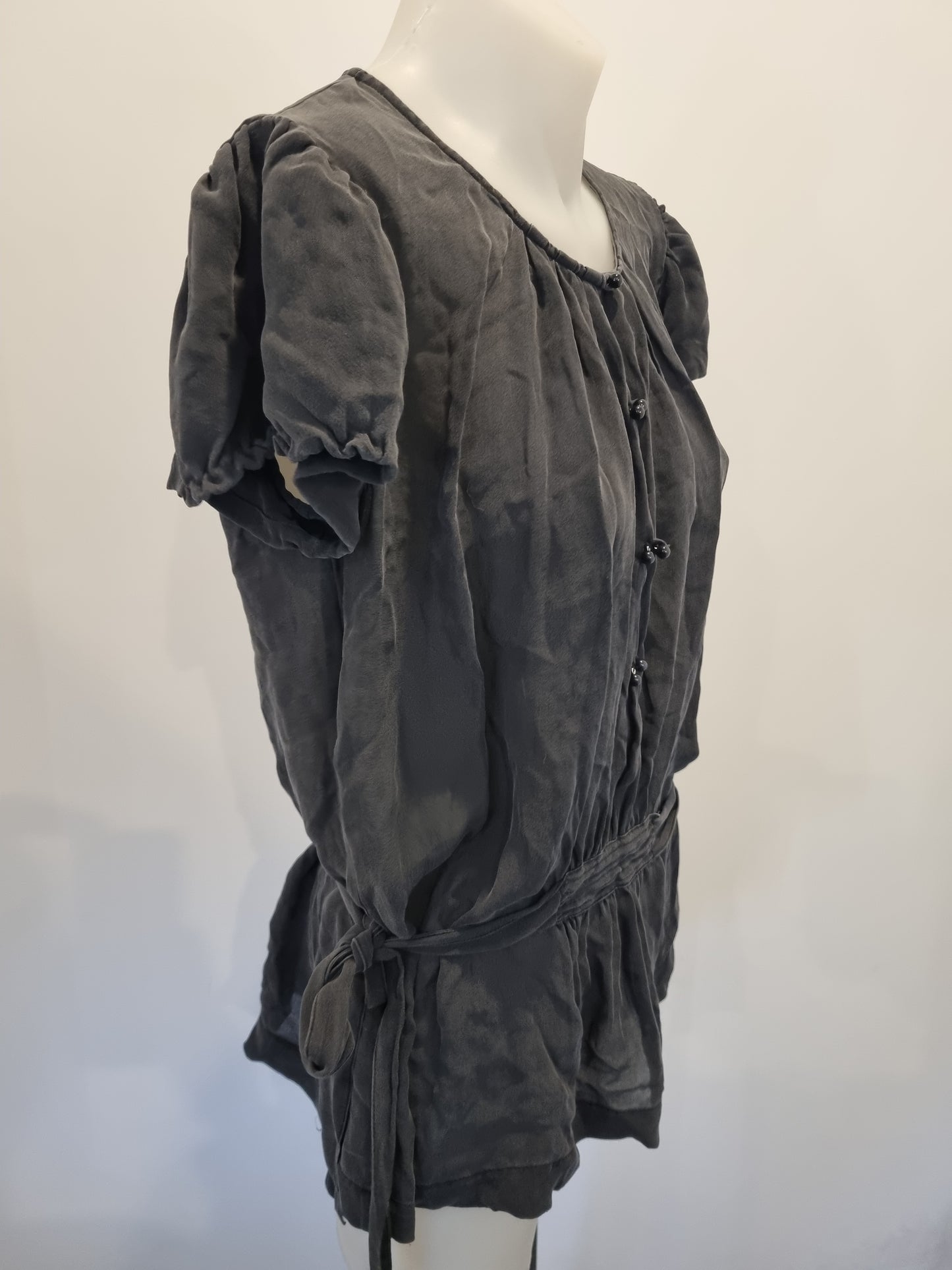 Marcs Silk Shortsleeve Blouse - Size 12