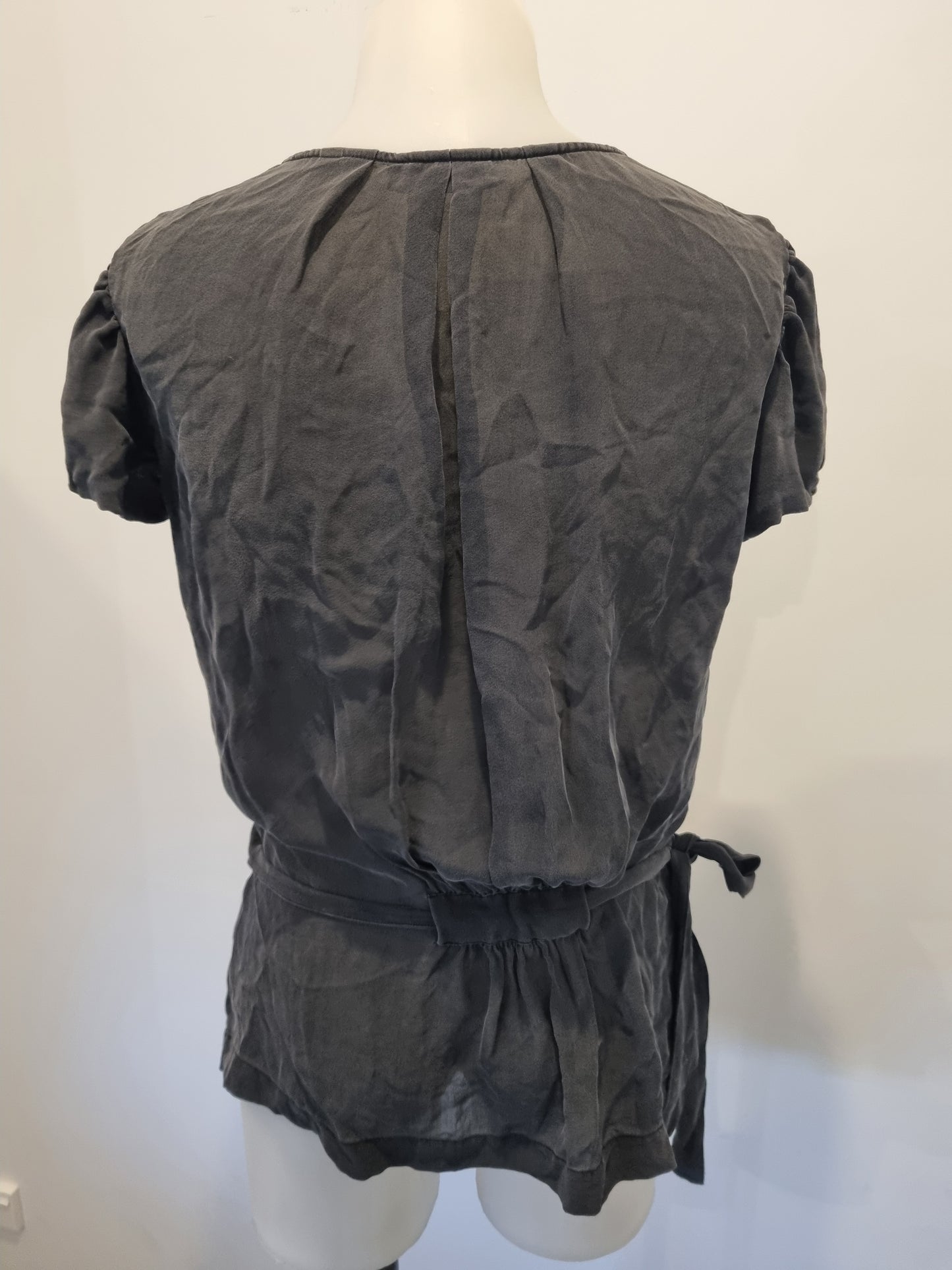 Marcs Silk Shortsleeve Blouse - Size 12