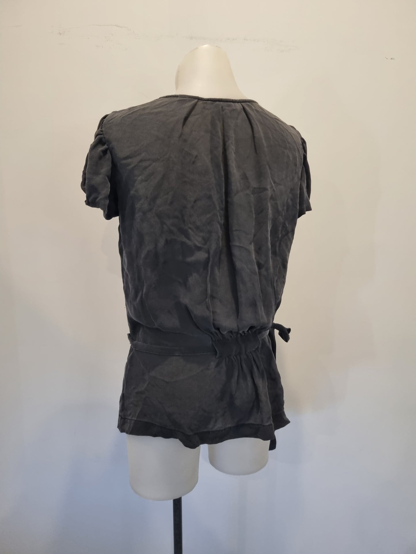 Marcs Silk Shortsleeve Blouse - Size 12