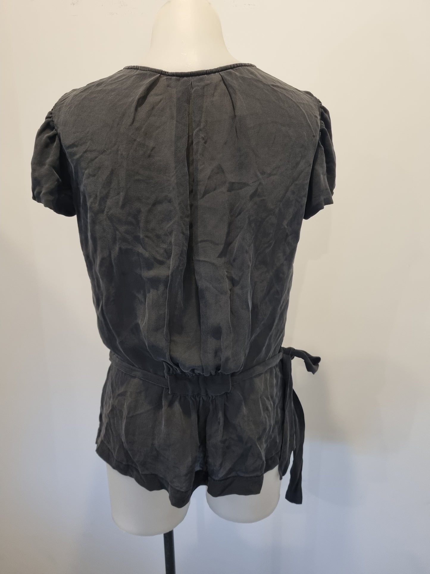 Marcs Silk Shortsleeve Blouse - Size 12