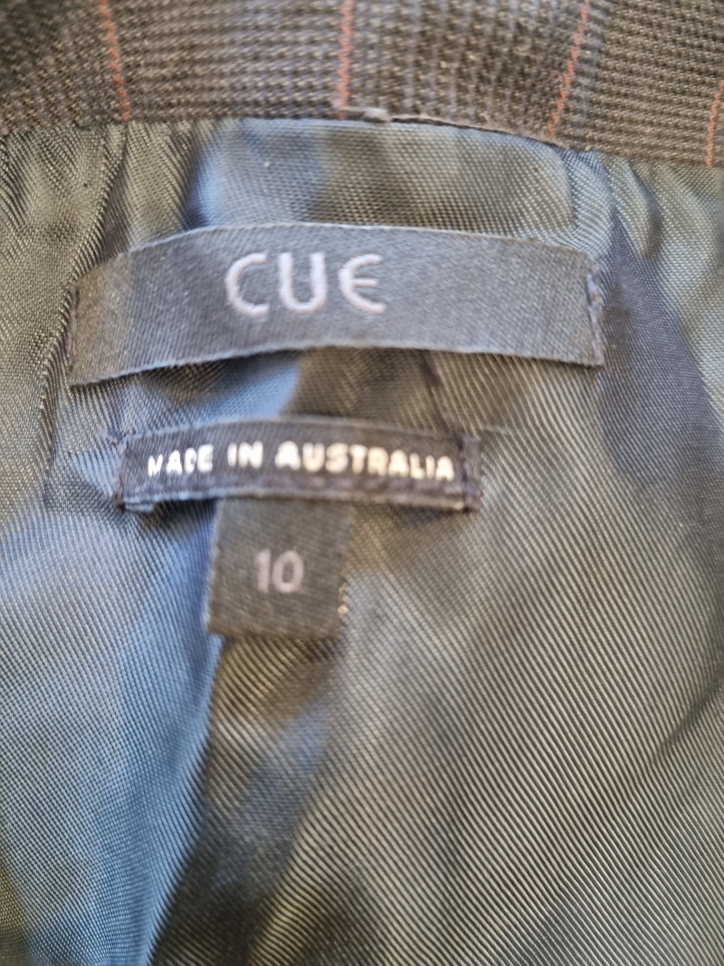 Cue Shortsleeve Jacket / Blazer- Size 10