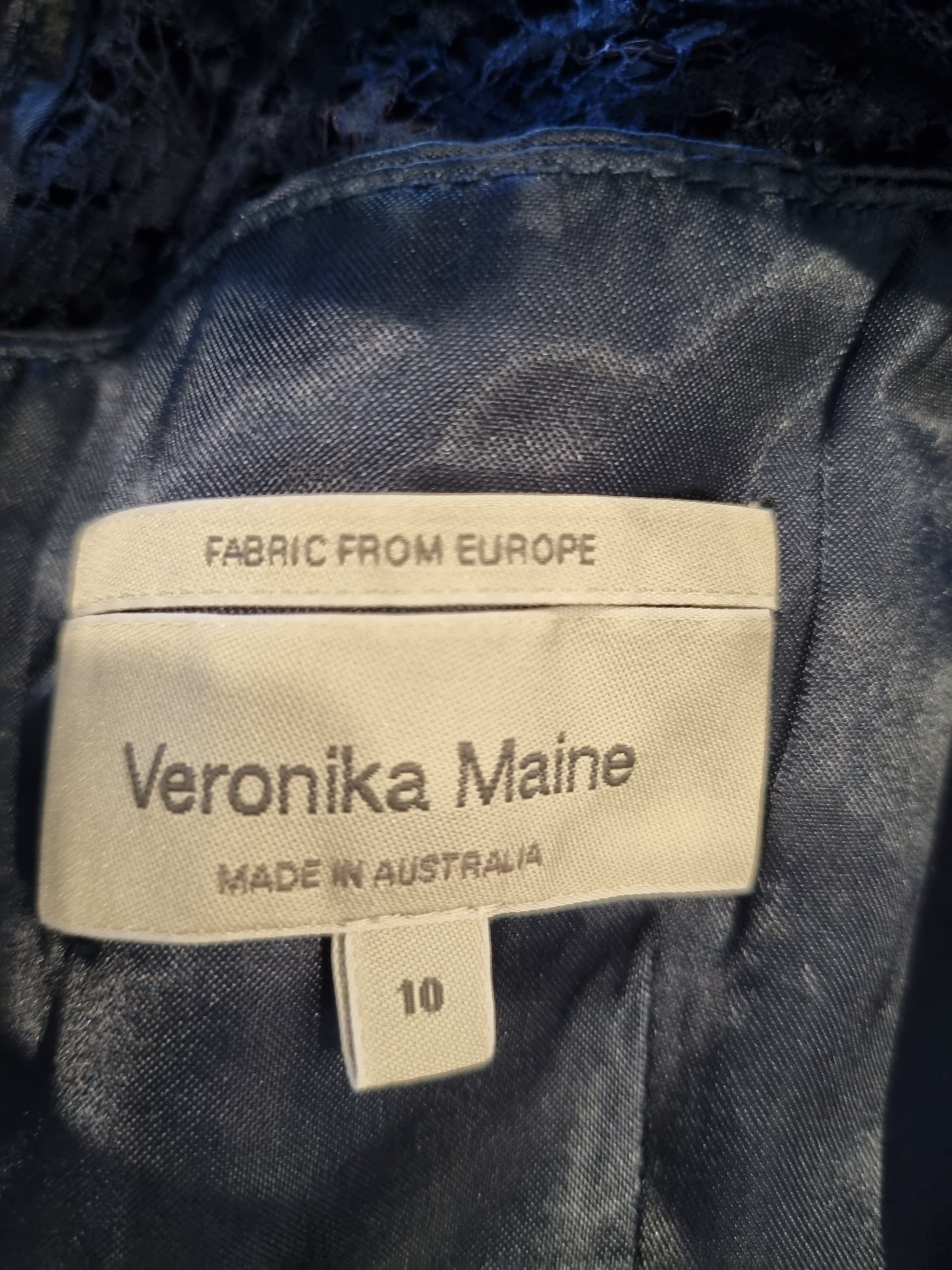 Veronika Maine Mini Dress - Size 10