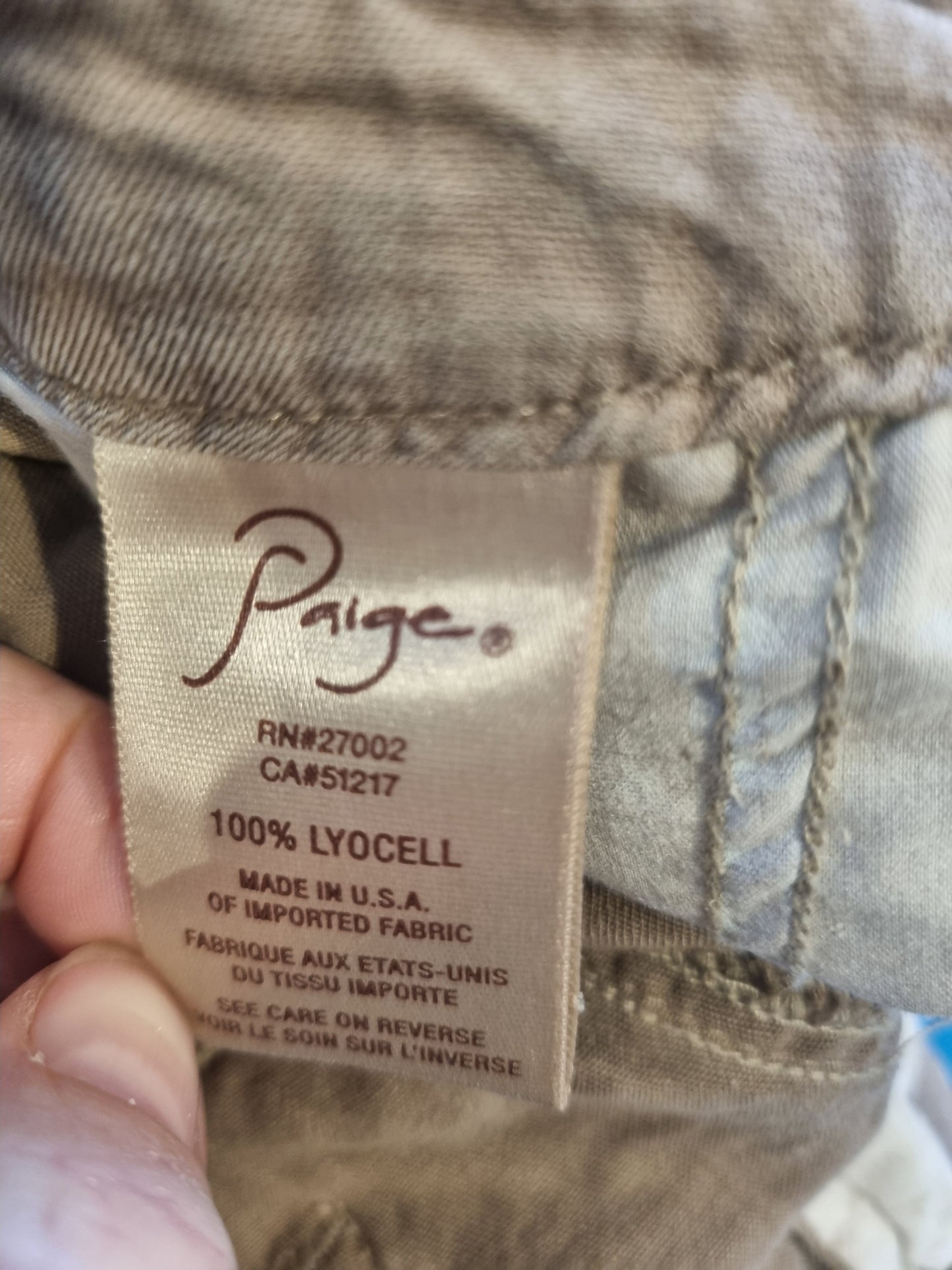 Paige Pants - Size 28 (10)