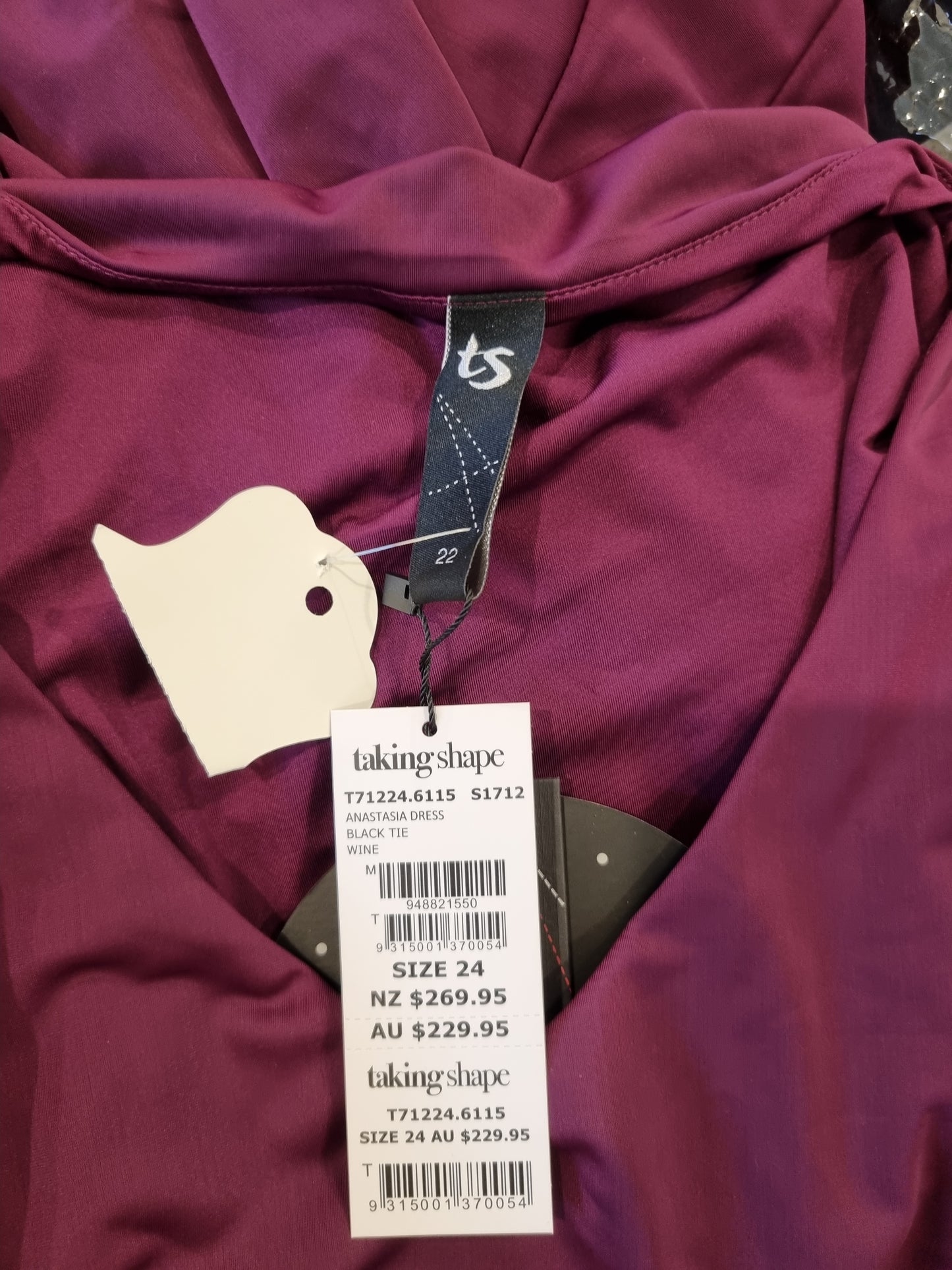 Taking Shape Formal Dress - Size 24 (BNWT)