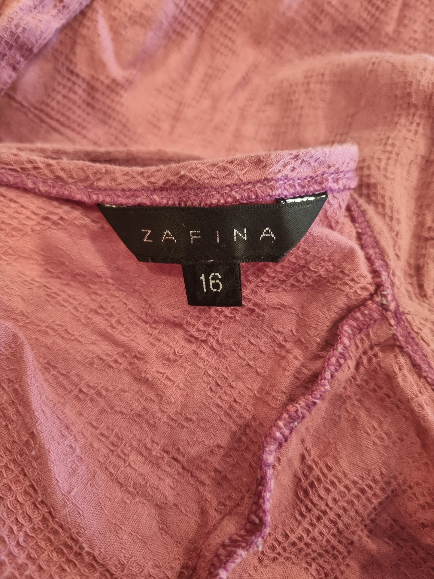Zafina Cotton Dress - Size 16