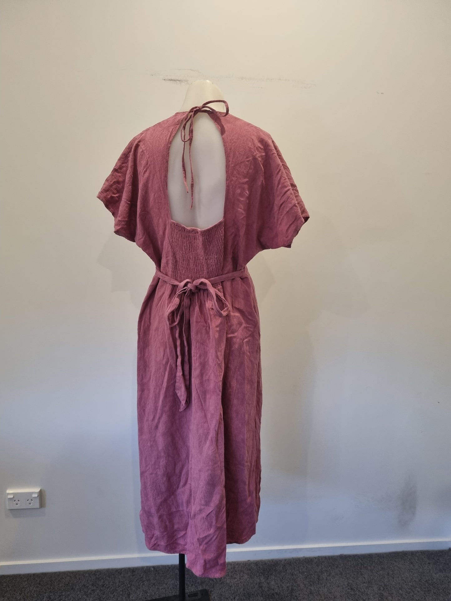 Zafina Cotton Dress - Size 16
