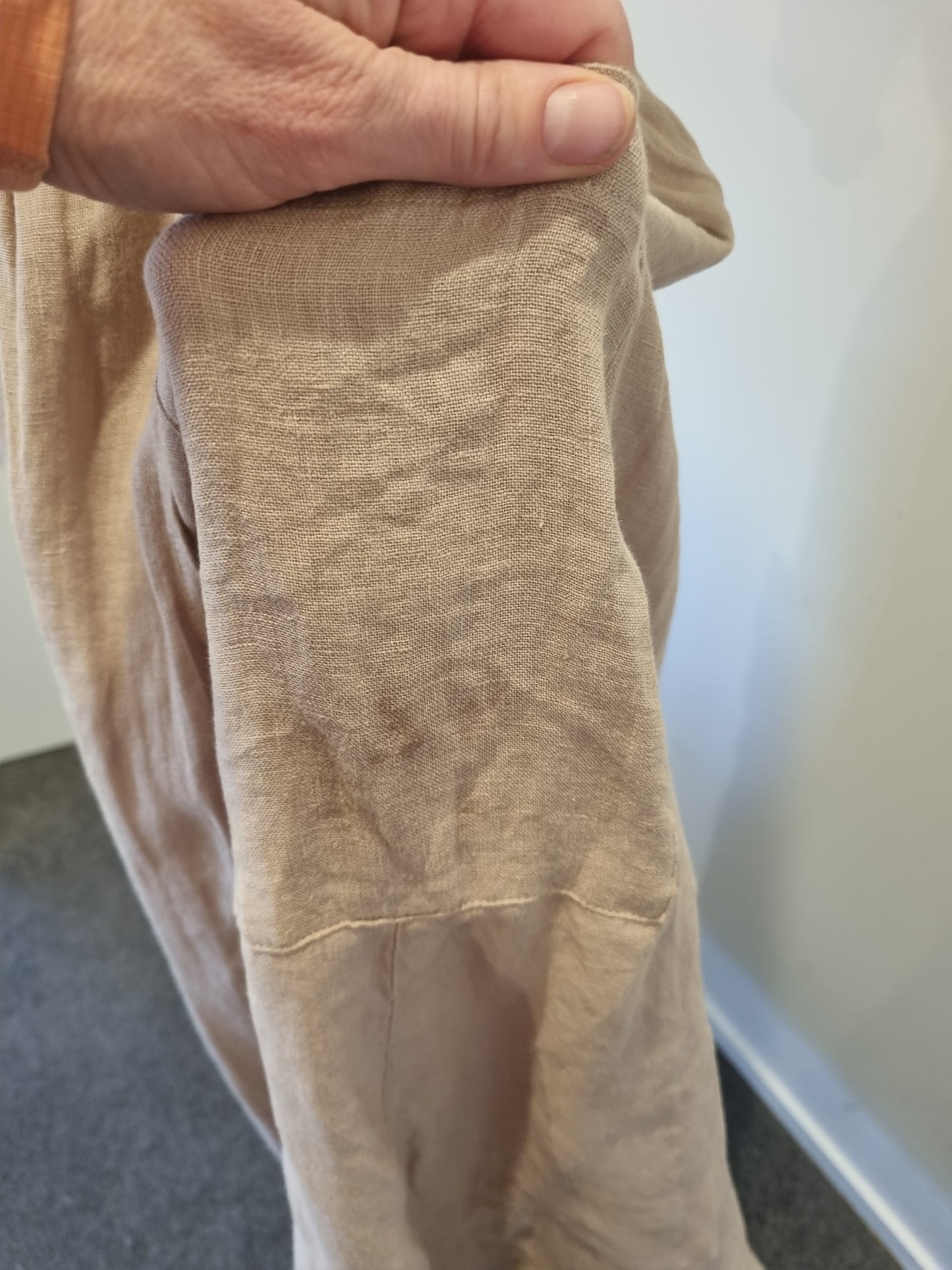 Brave + True Linen Wrap Dress - Size 14