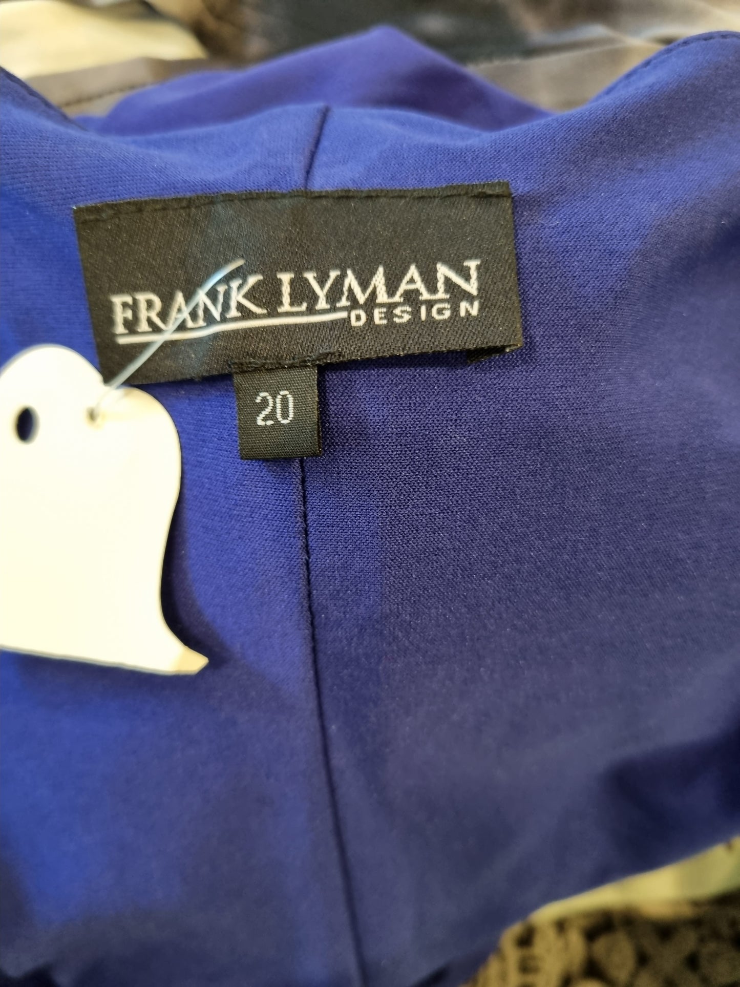 Frank Lyman Mock Wrap Dress (PURPLE) - Size 20