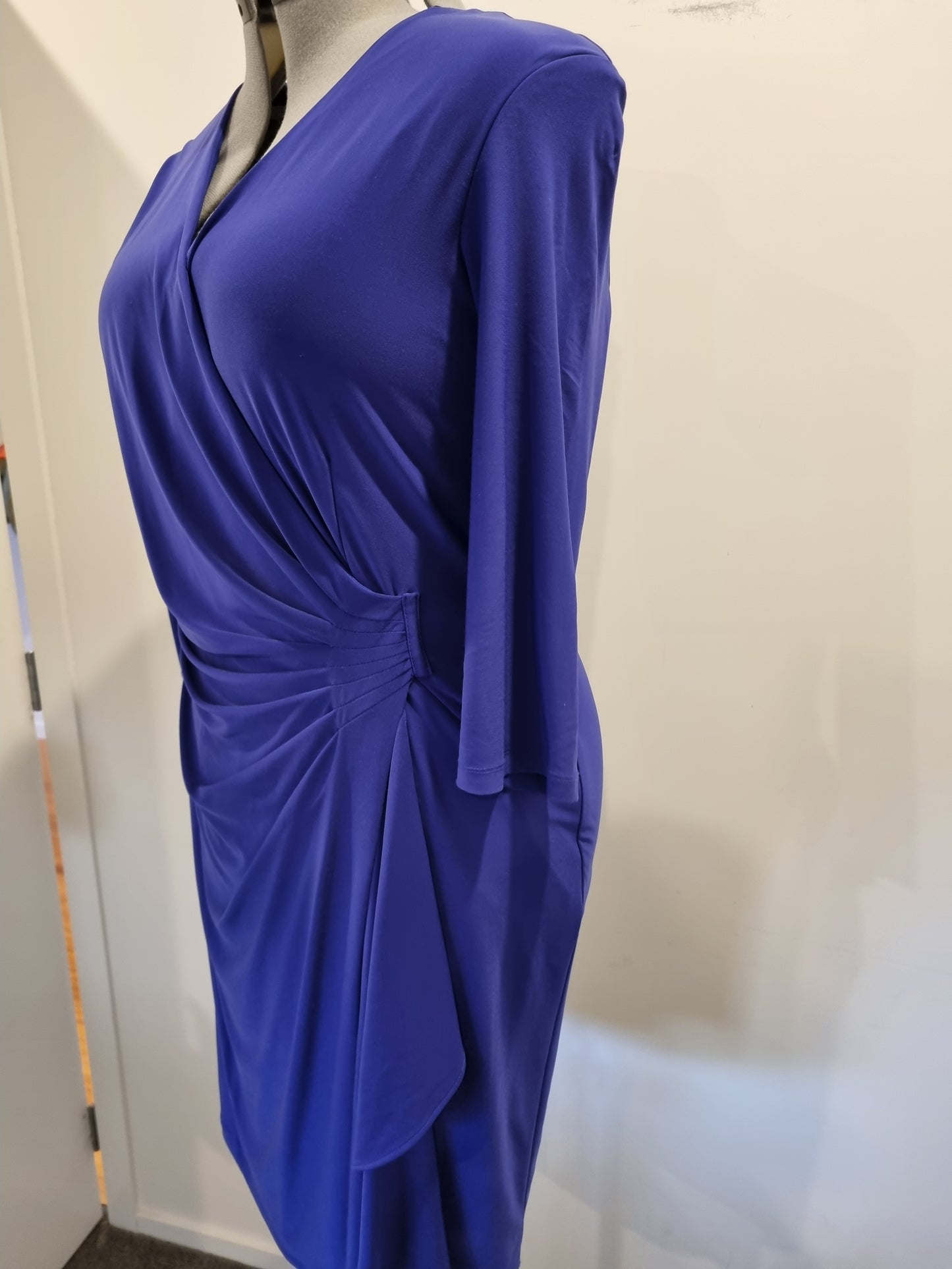 Frank Lyman Mock Wrap Dress (PURPLE) - Size 20