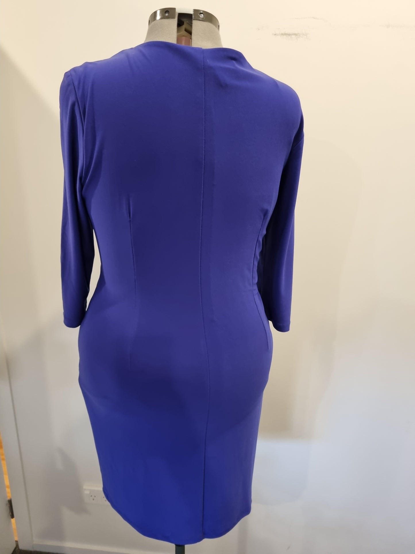Frank Lyman Mock Wrap Dress (PURPLE) - Size 20
