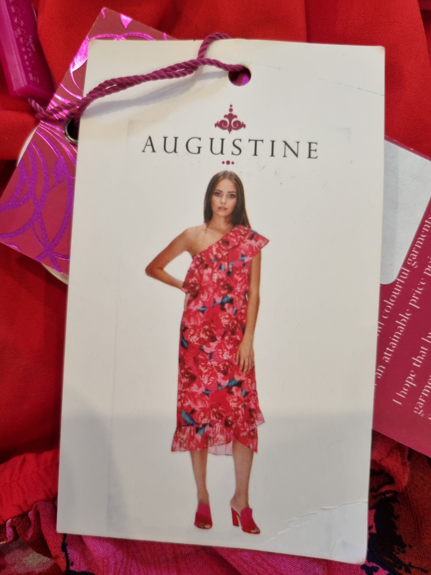 Augustine One Shoulder Dress - Size M (BNWT)