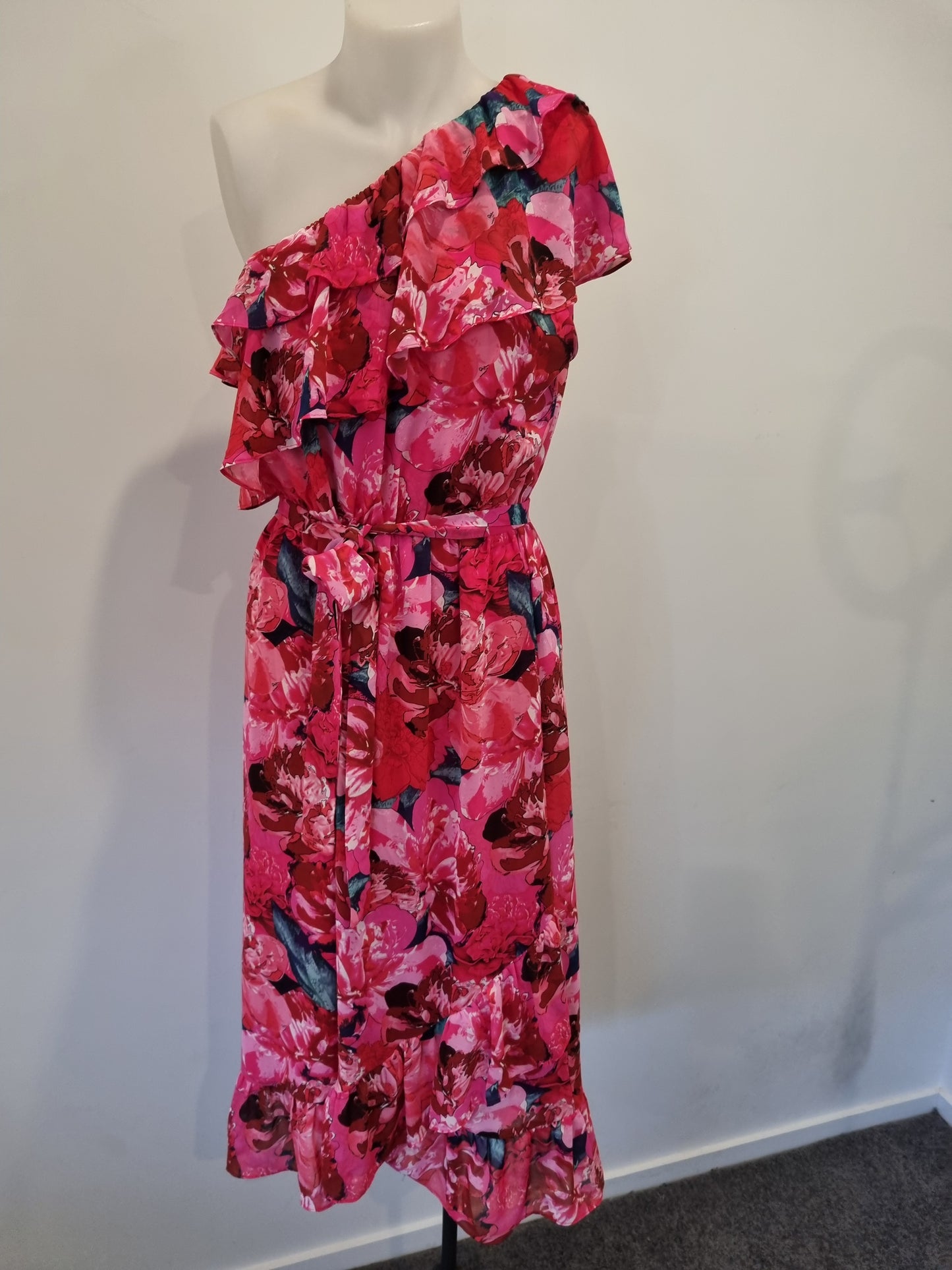 Augustine One Shoulder Dress - Size M (BNWT)