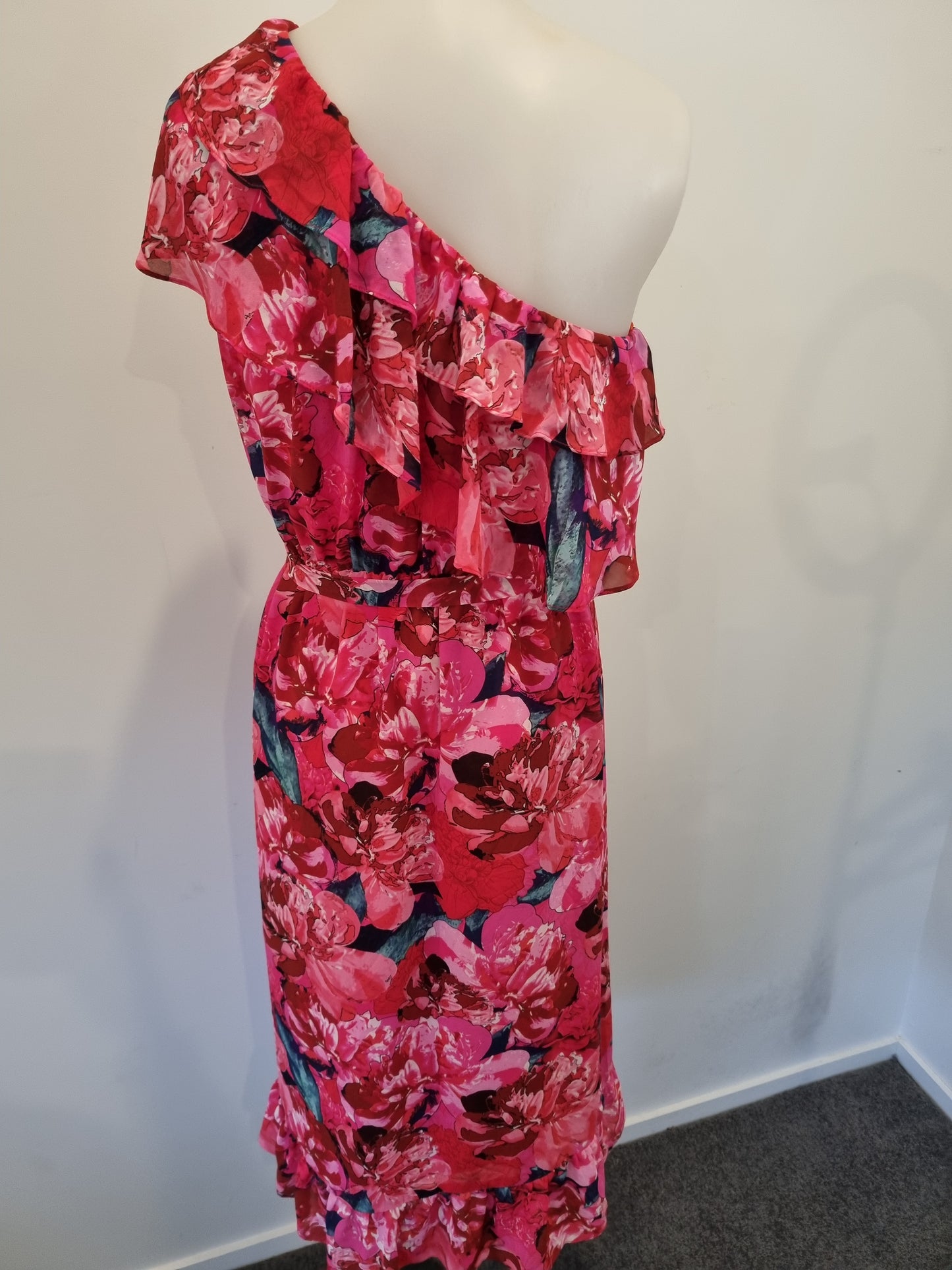 Augustine One Shoulder Dress - Size M (BNWT)