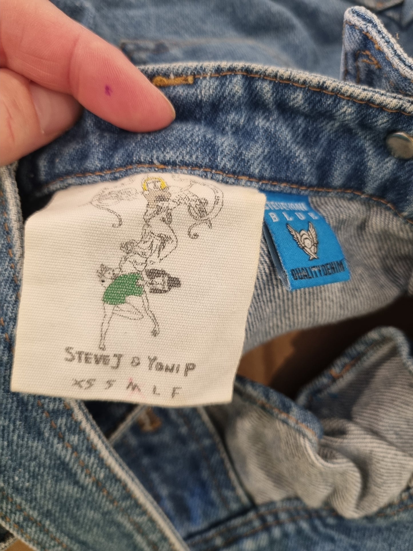 Steve J & Yoni P Denim Dress - Size M