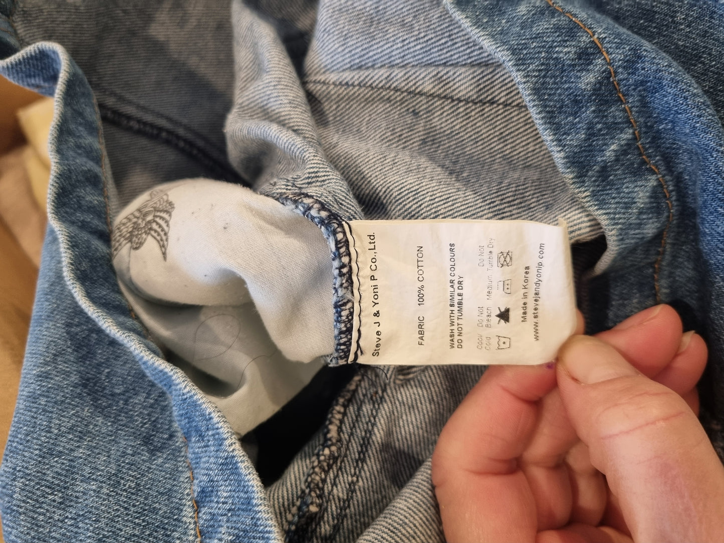 Steve J & Yoni P Denim Dress - Size M