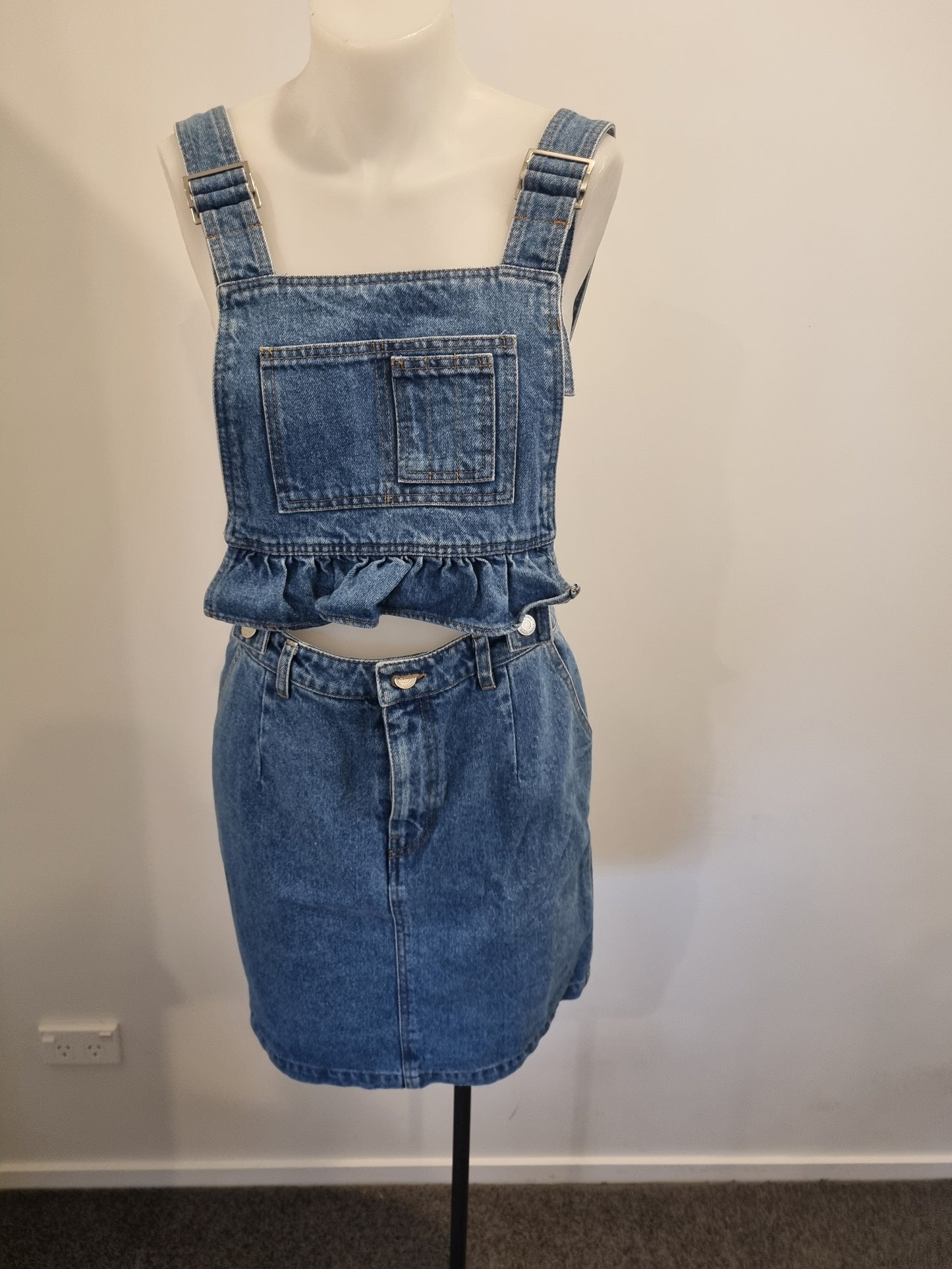 Steve J & Yoni P Denim Dress - Size M