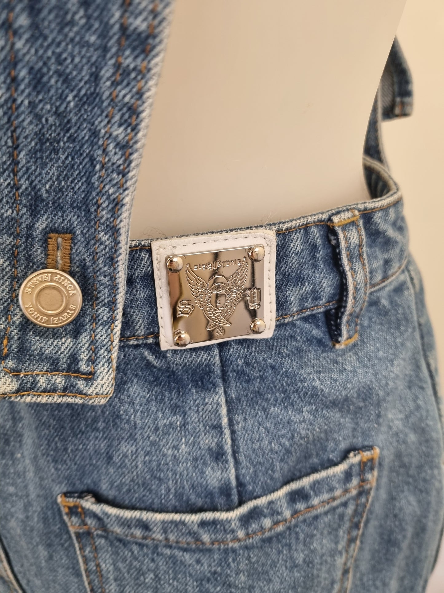 Steve J & Yoni P Denim Dress - Size M