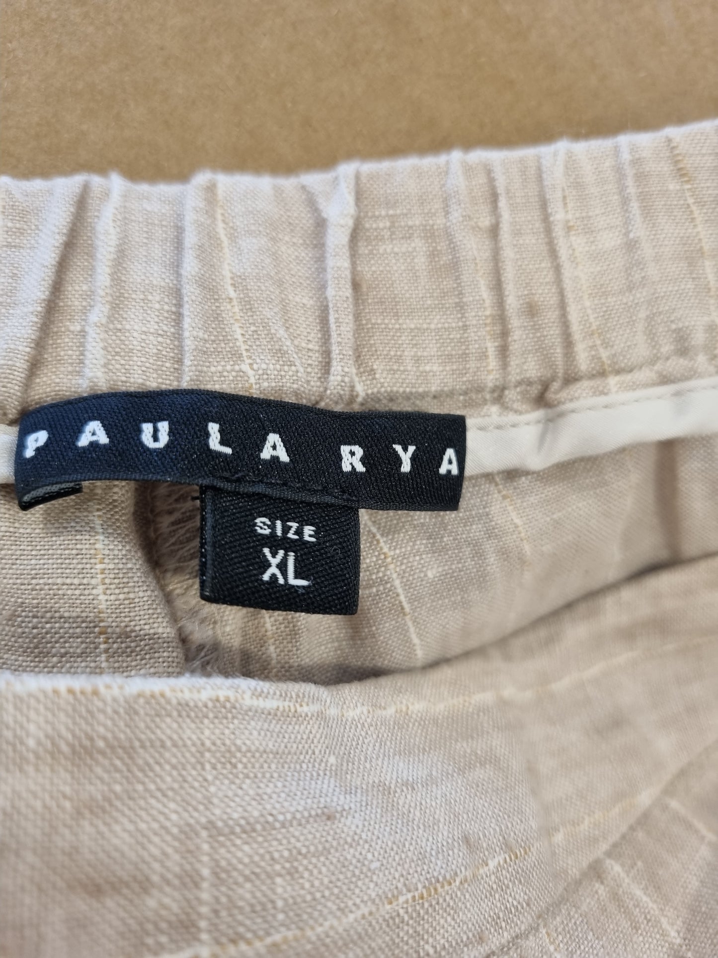 Paula Ryan Linen Pants - Size XL