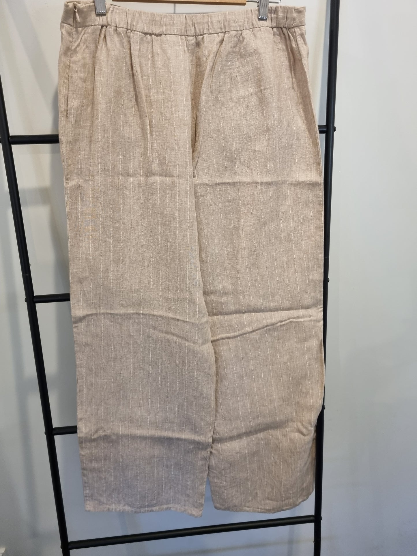 Paula Ryan Linen Pants - Size XL