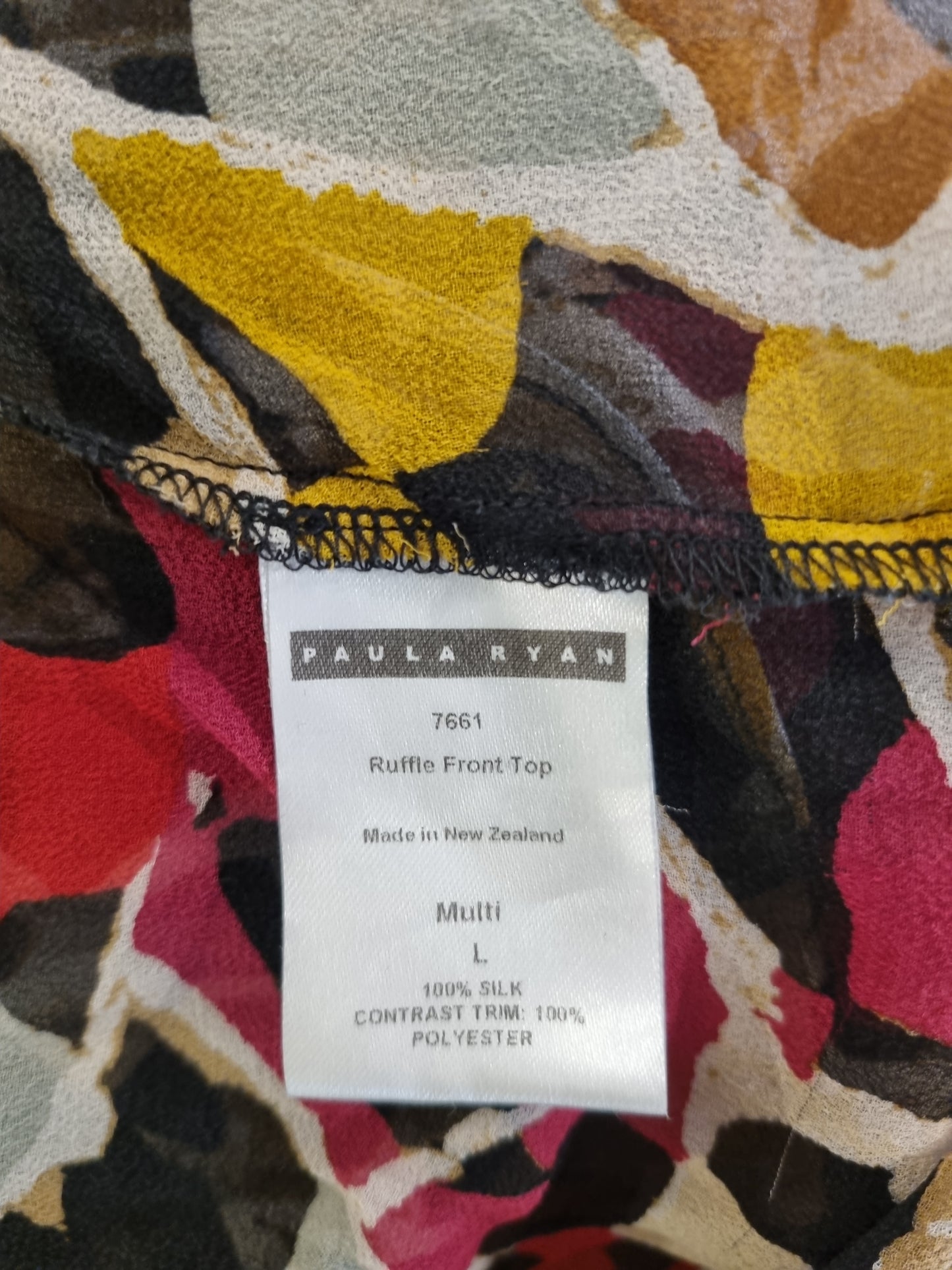Paula Ryan Top - Size L