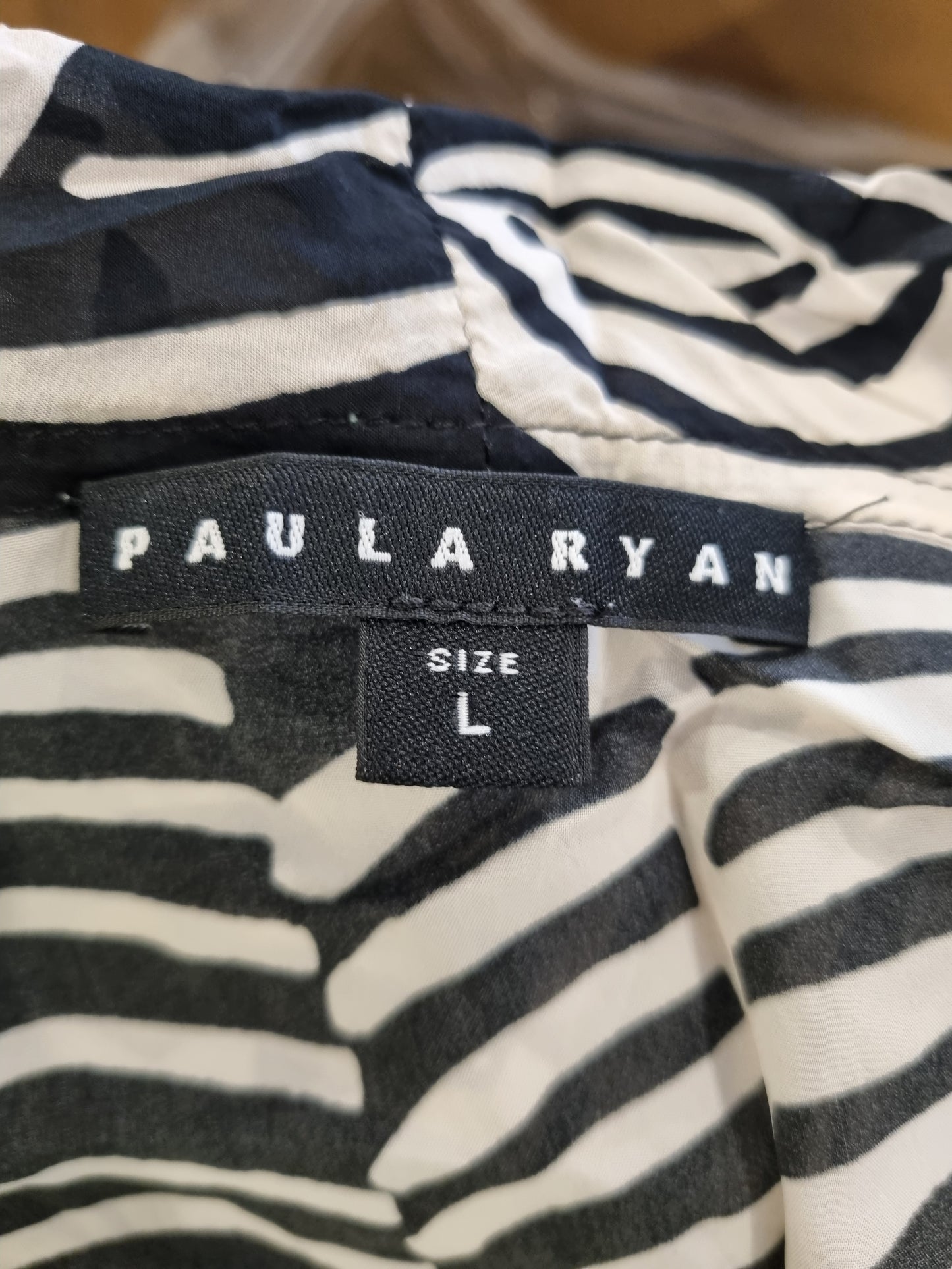 Paula Ryan Drape Front Dress - Size L