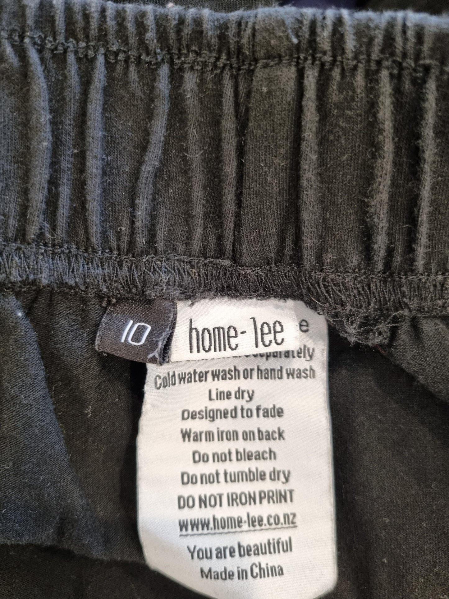 Home-lee Apartment Pants - Size 10
