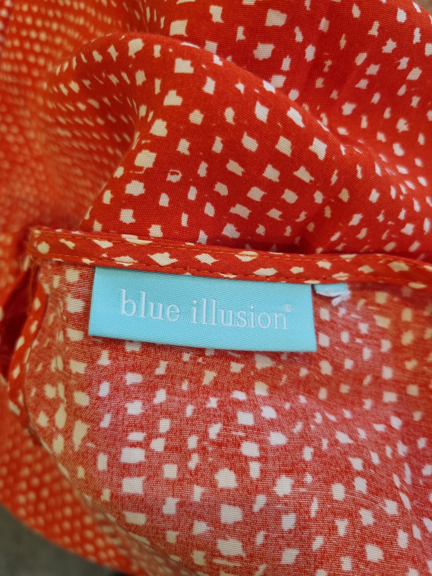 Blue Illusion Top - Size 10