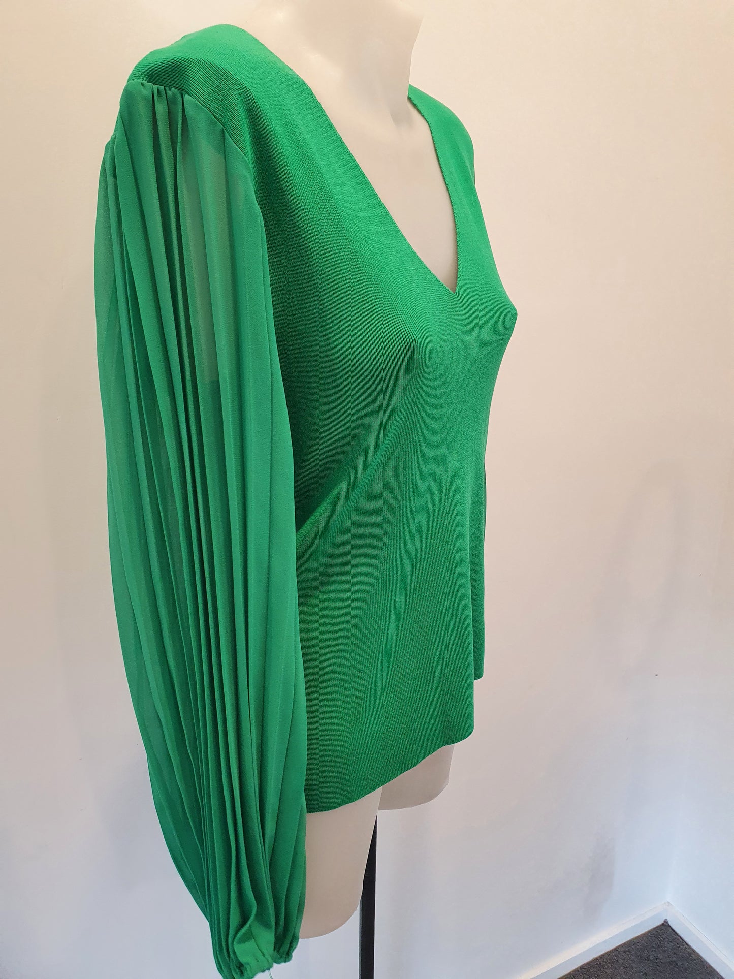 Teaberry Ribbed Top - Size 12